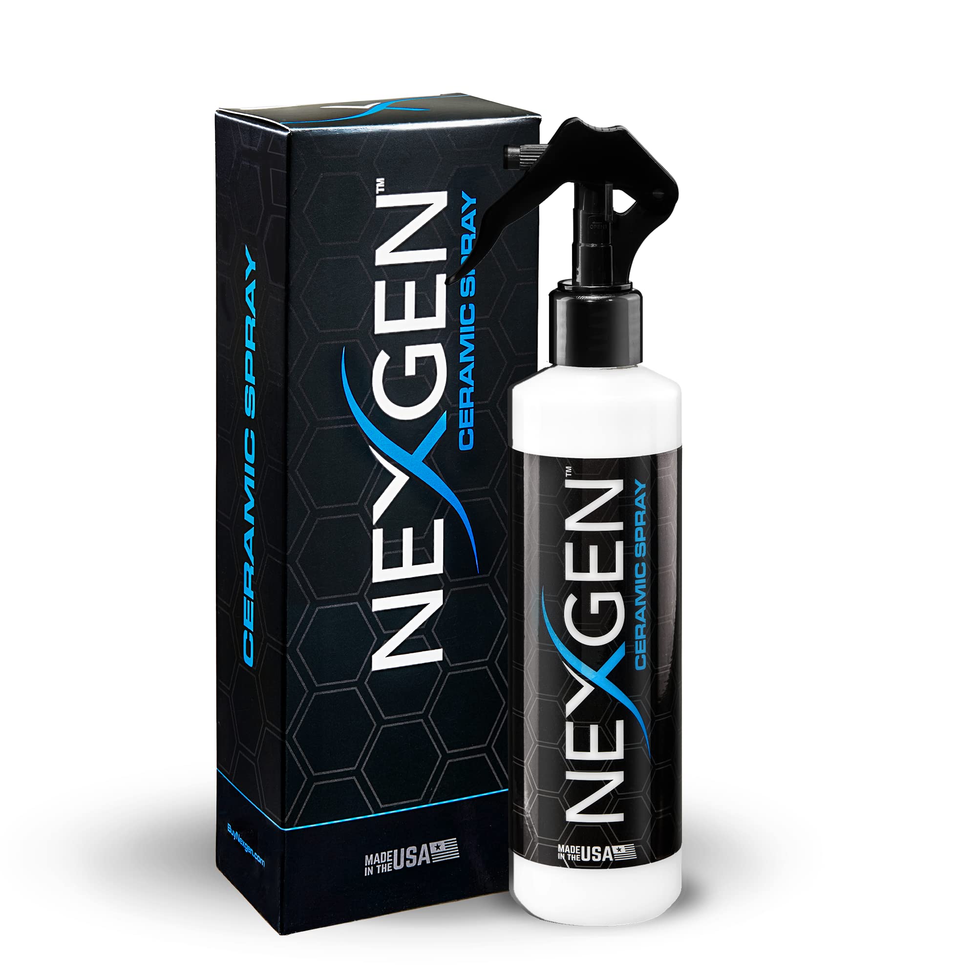 Nexgen Ceramic Spray Silicon Dioxide - Ceramic Coating Spray For Cars - Professional-Grade Protective Sealant Polish For Cars, R