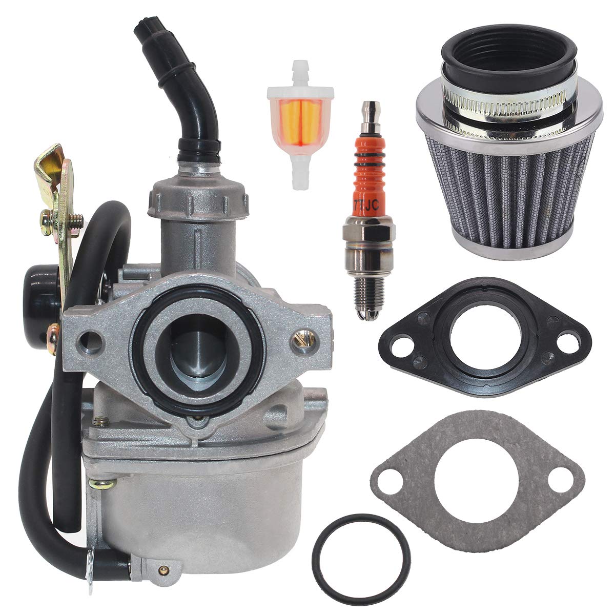 Pz19 Carburetor For 125Cc 110Cc 90Cc 70Cc 50Cc Chines Taotao Atv Dirt Bike Kazuma Baja Quad Go Kart Nst Sunl 4 Stroke Engine