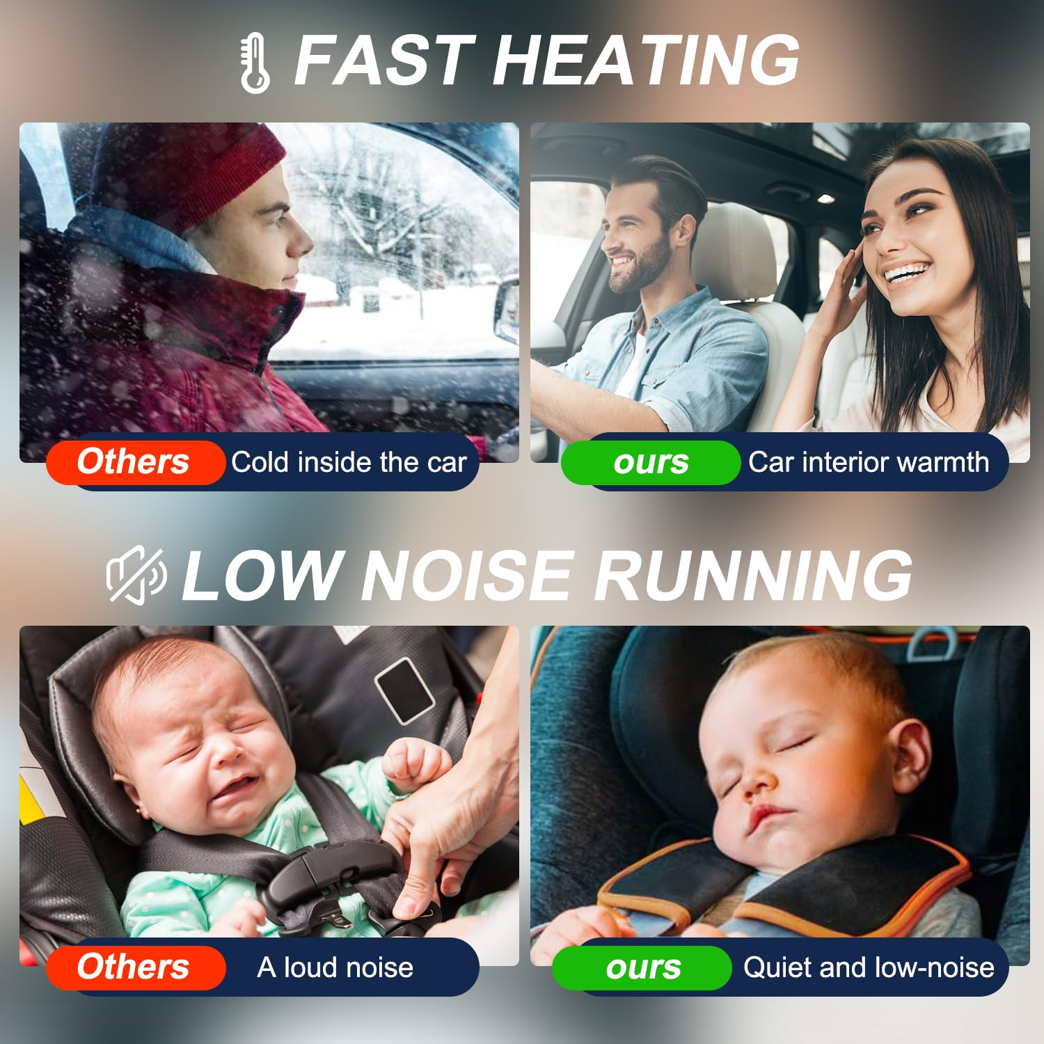 Triclicks Diesel Air Heater 12V 5Kw-8Kw Parking Heater Diesel Night Heater With Silencer Lcd Switch Remote Control 10L Tank For