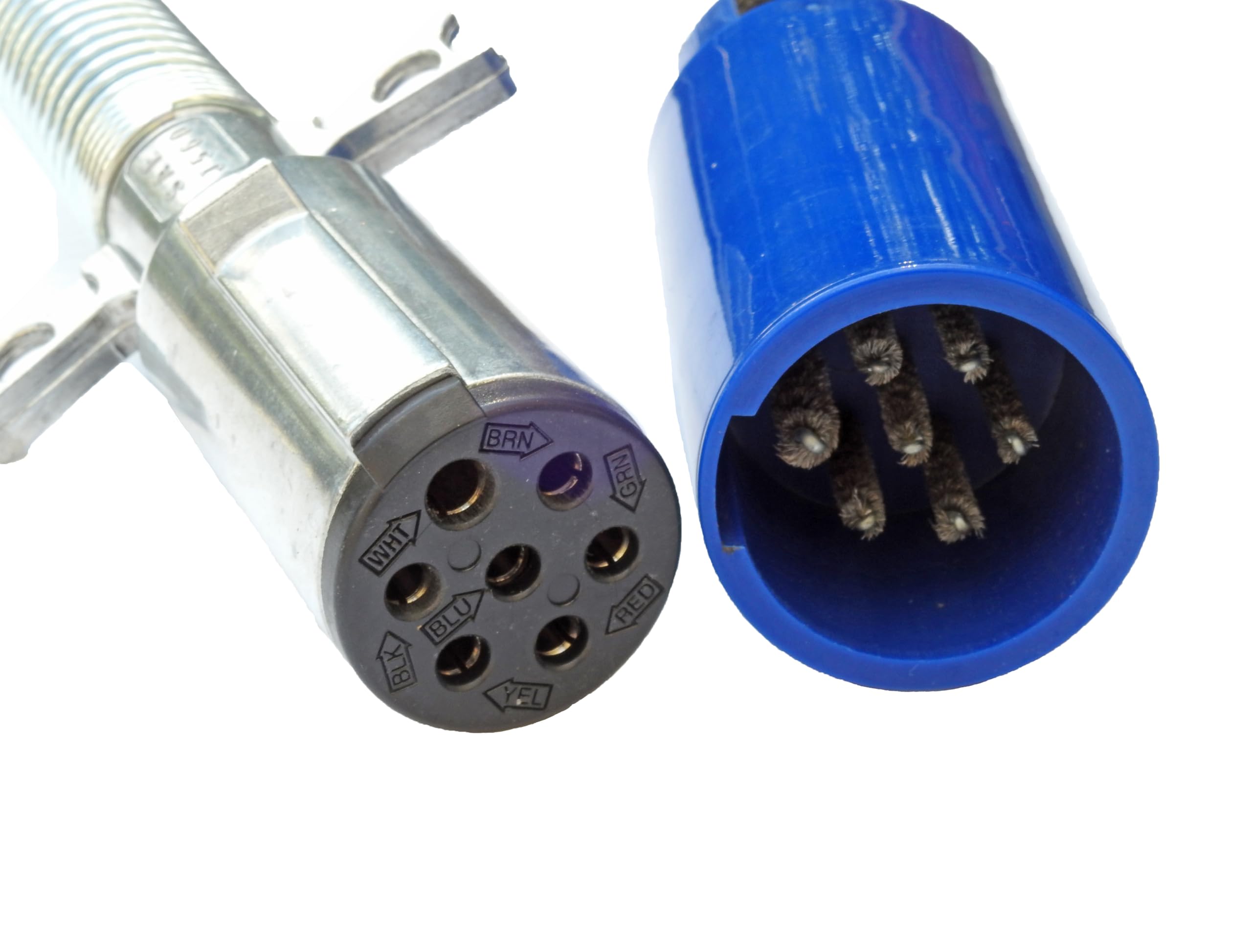 ROAD SUPERIOR TRUCK PARTS Electrical Plug & Socket Cleaning Brush for 7-Way SAE J560 Connectors