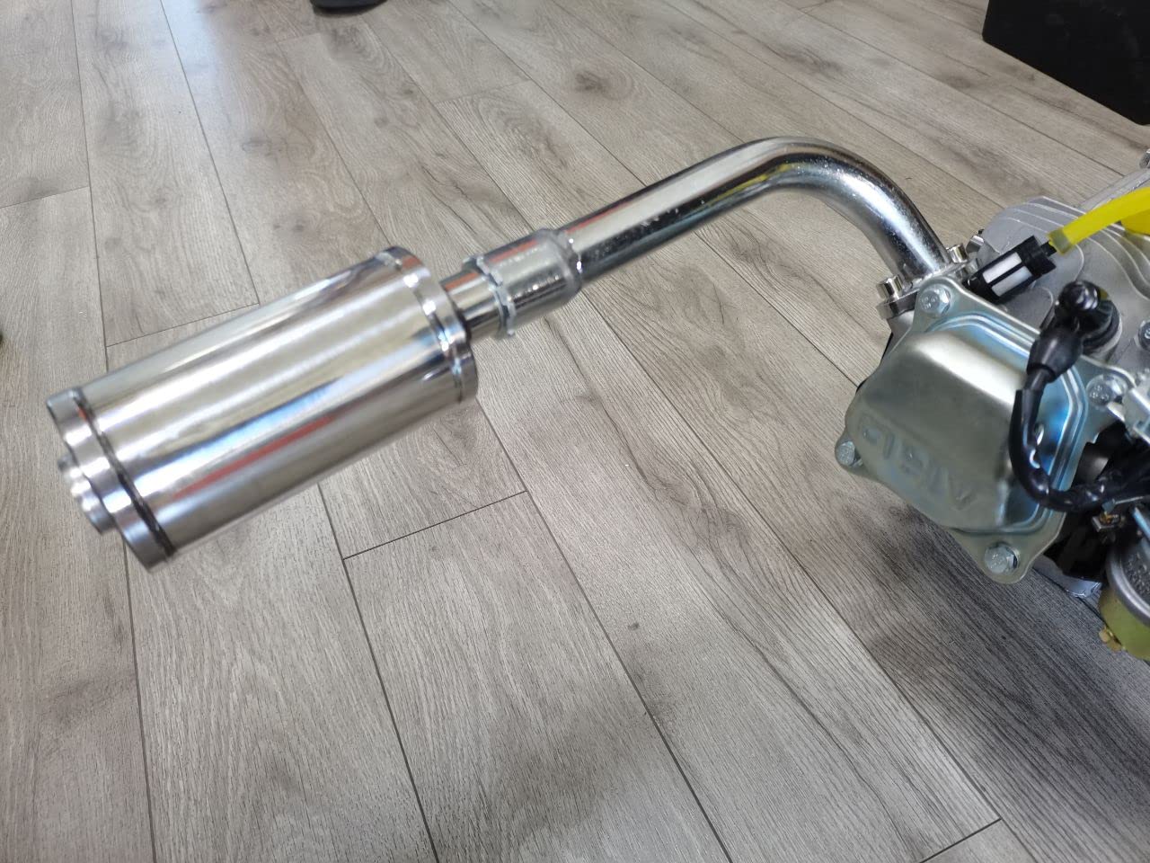 Exhaust Muffler For Predator 196Cc 212Cc Go Kart Mini Bikes,For Coleman Ct200U-Ex Bt200X,For Coleman Ct100U / Cc100X Mini Bike & For Honda Gx160 Gx200