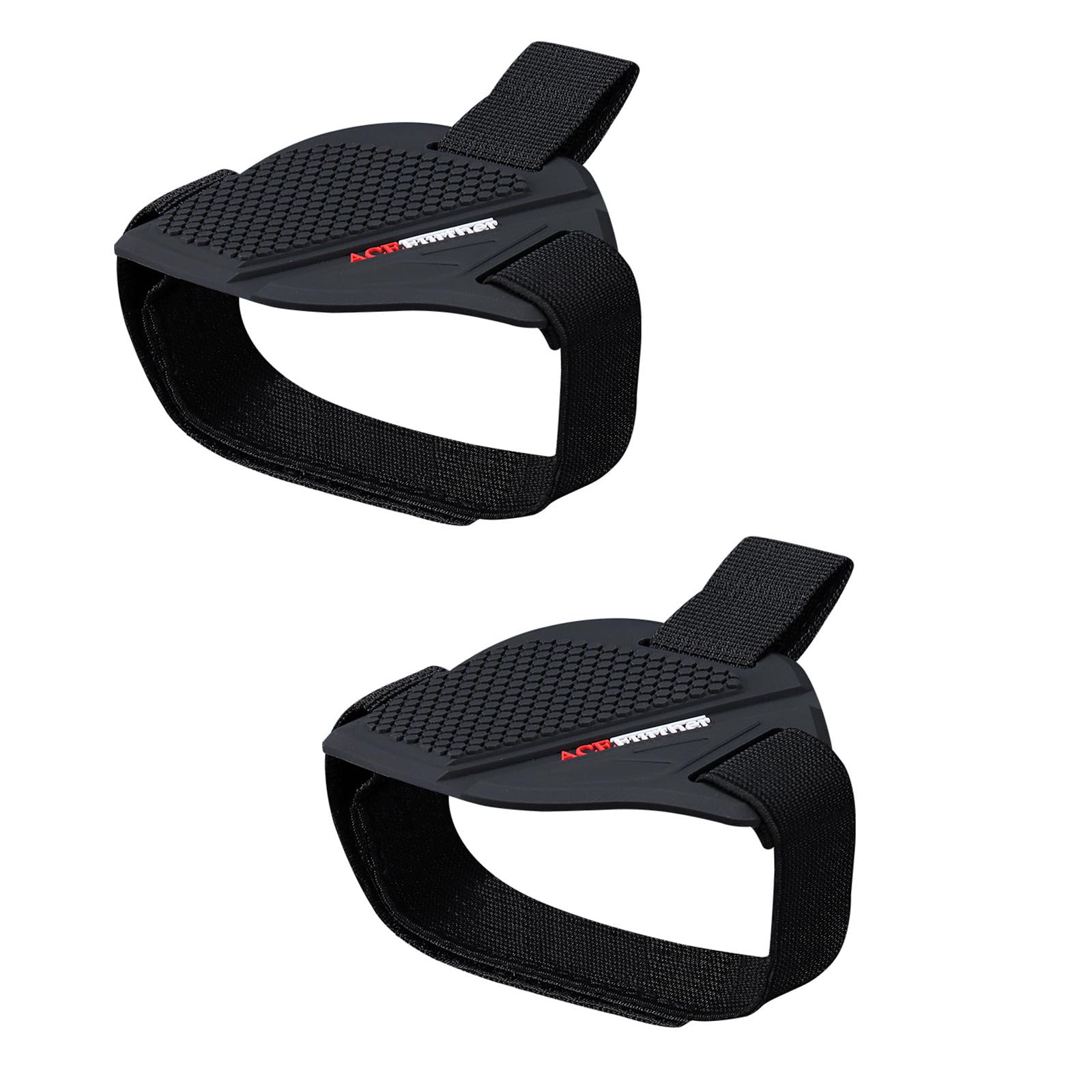 Boan Motorcycle Motorbike Shift Pad, Motorbike Shoe Boot Protector Cover, Shoe Boot Cover Protective Gear-2Pcs(Black)