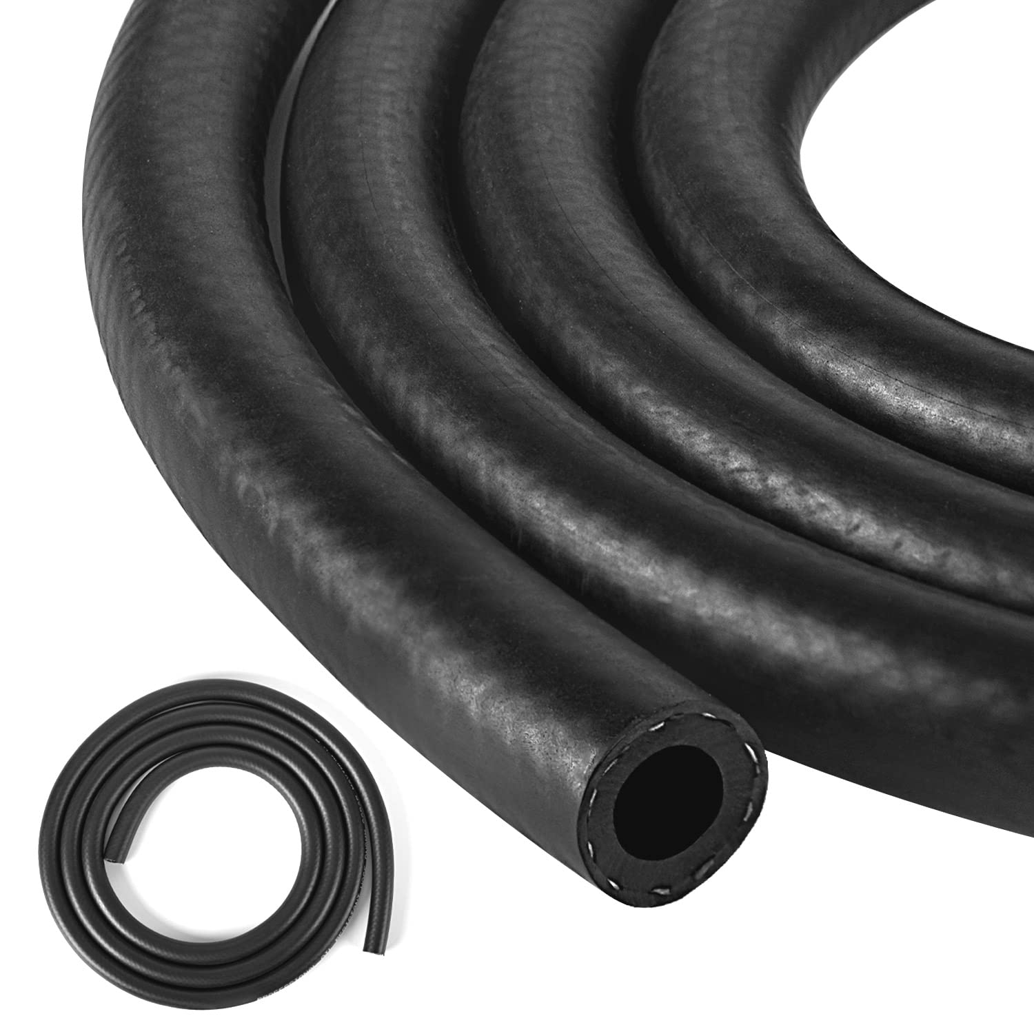 5/16 Inch (8Mm) Id Fuel Line Hose 6.5Ft Nbr Rubber Push Lock Hose High Pressure 300Psi For Automotive Fuel Systems Engines