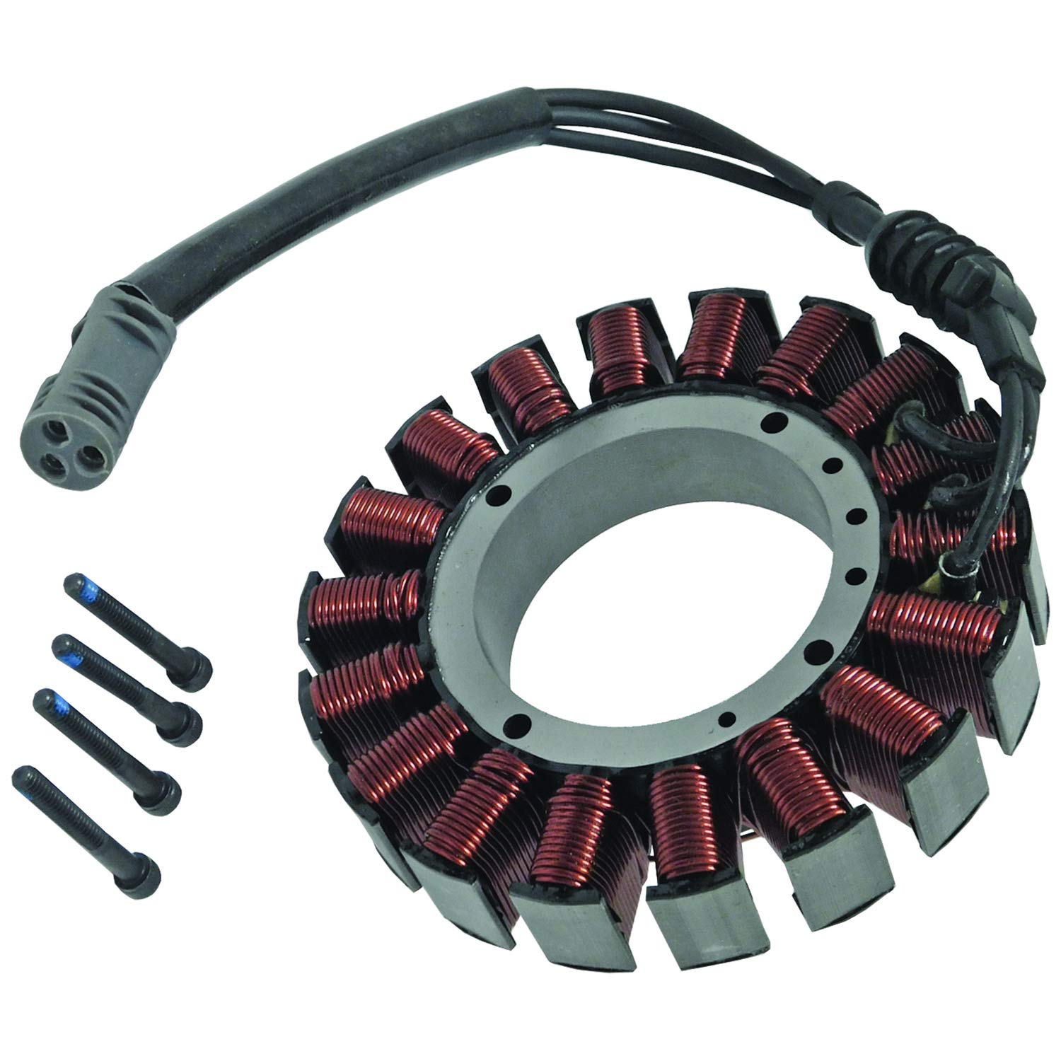 New Stator Compatible With Harley Davidson Motorcycle 2006-2013 2014 2015 2016 Touring Electra Glide Road King Street Glide Road