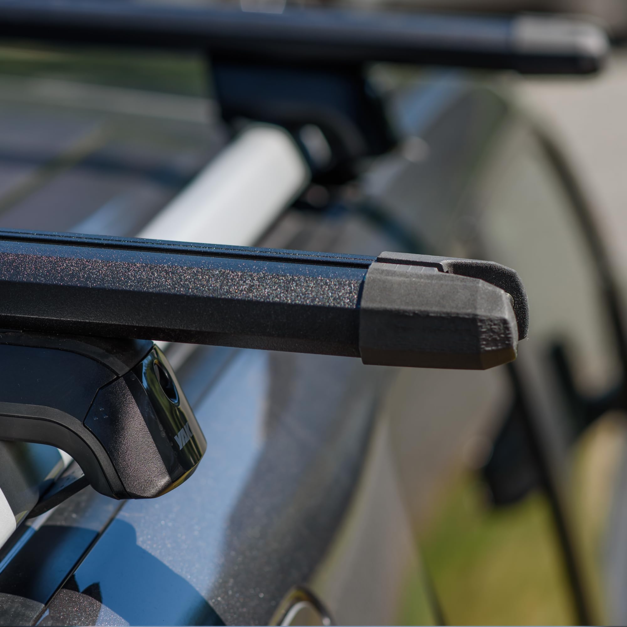 Yakima 1 Pair Crossbars, 60 Inch Heavy Duty Bars With T Slot Attachments For Rooftop Tents