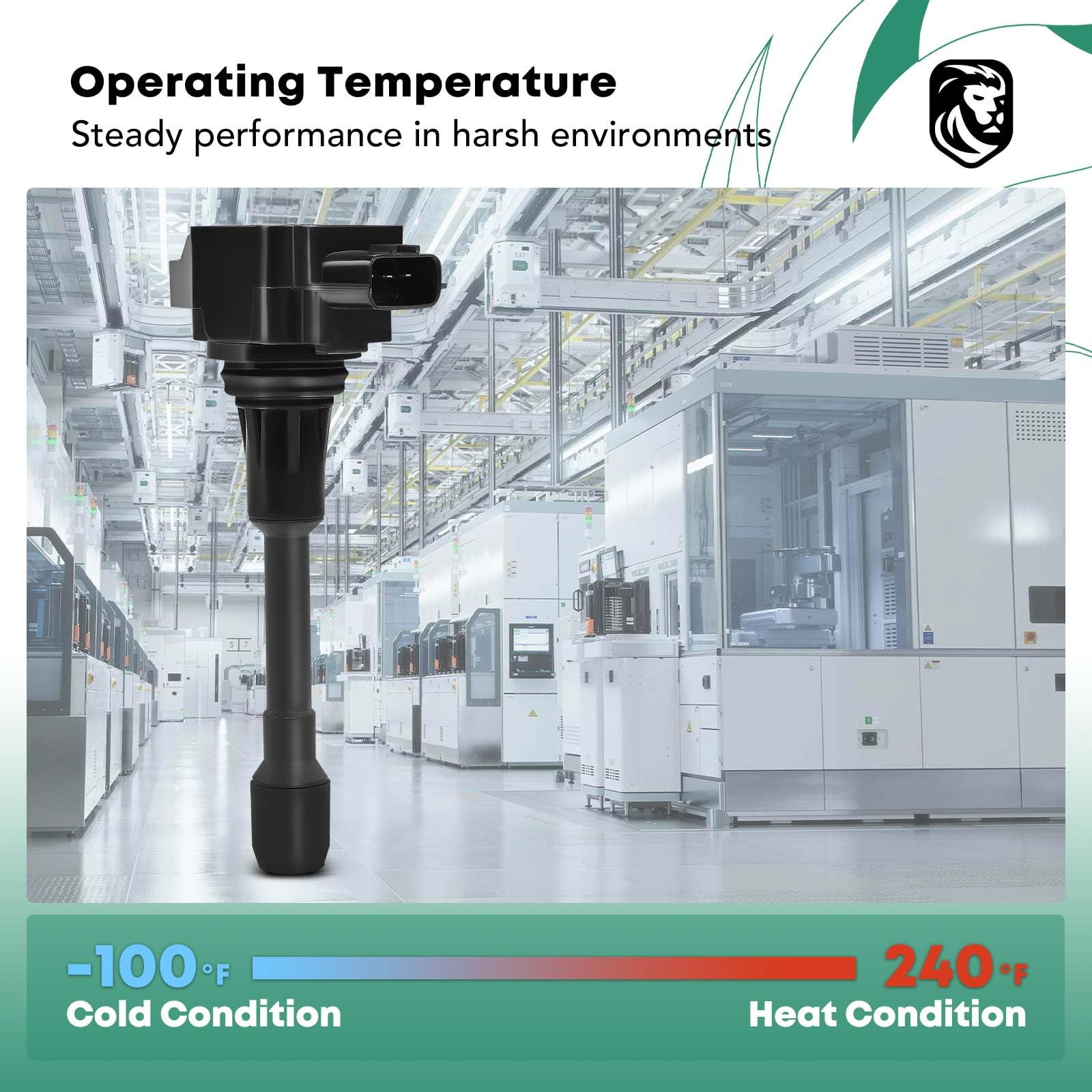 Yhtauto Set Of 4 Ignition Coil Packs Replacement For Nissan Altima 2007-2013, Sentra 2007-2012, Nv200 2013-2014, Versa, Cube, Rogue, Infiniti Fx50 2009-2013, M56 Q70L Qx60 Qx70 Replace 22448Ja00A