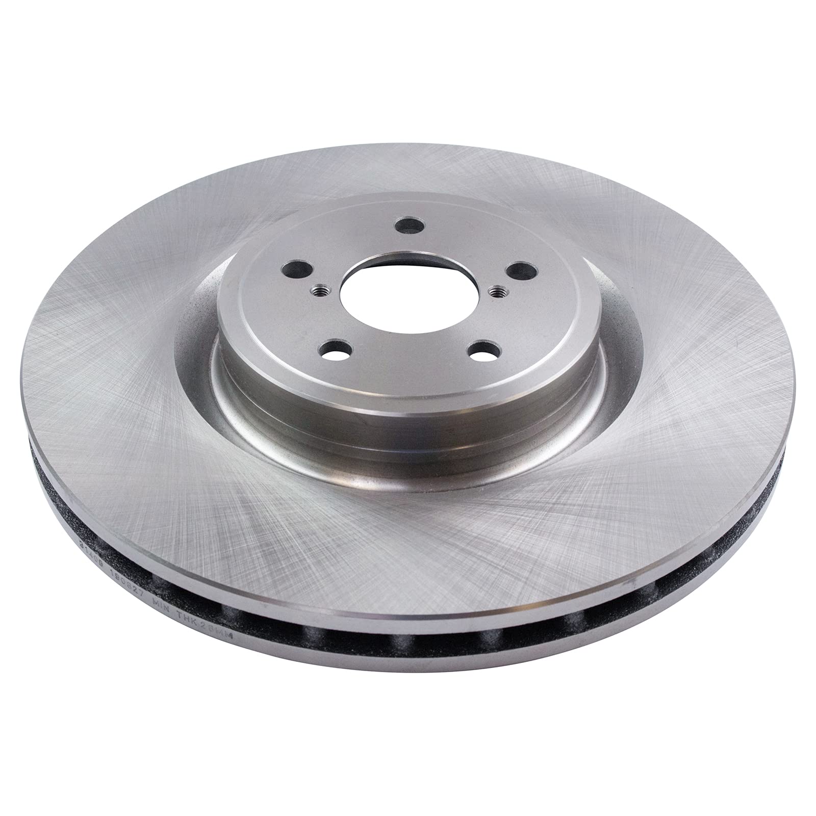 Trq Front Brake Pad & Rotor Kit Brake Pads Brake Rotor Semi-Metallic Compatible With 2017-2019 Subaru Brz 2004 Impreza 2019-2020