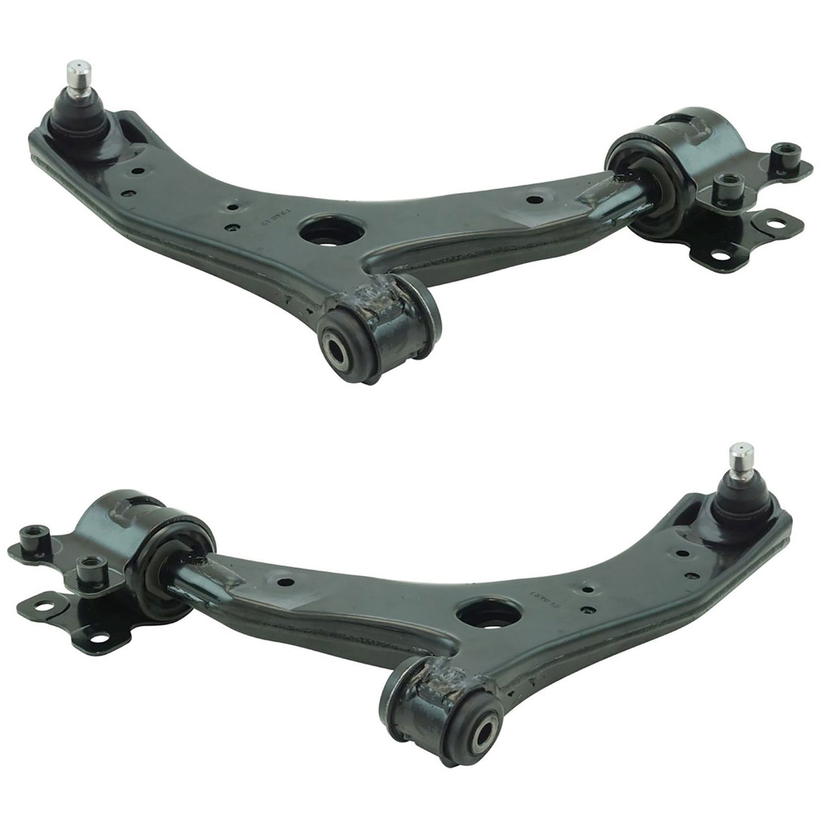 Trq Front Lower Control Arm With Ball Joint Set Compatible With 2007-2009 Mazda 3