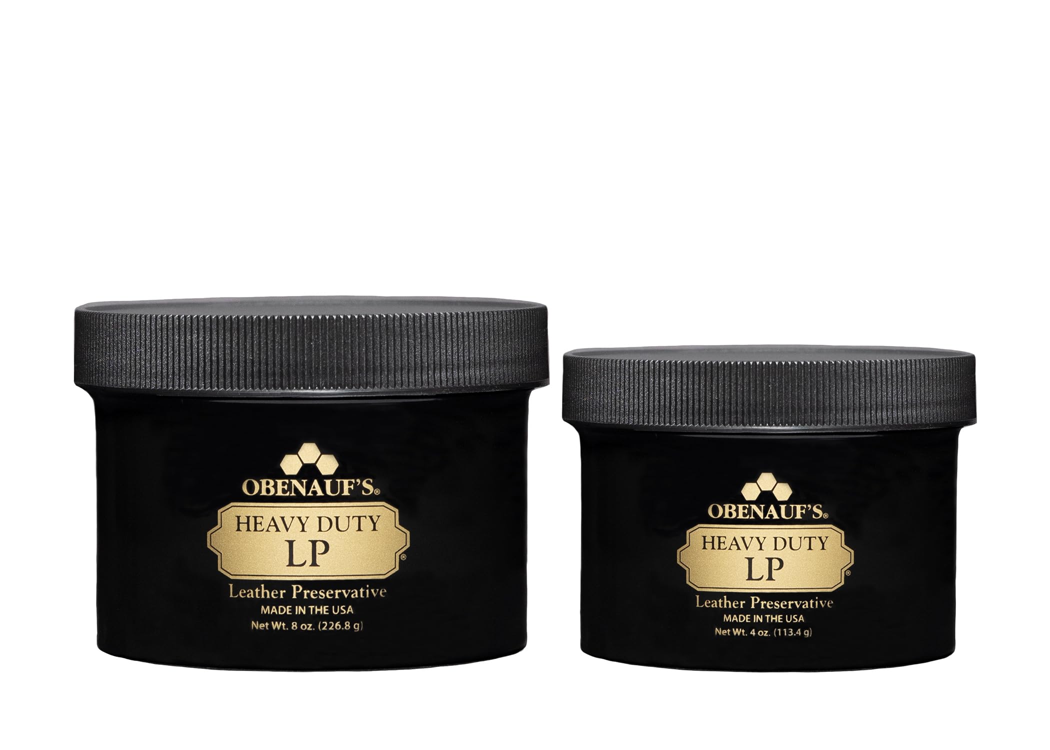 Obenauf'S Heavy Duty Lp Leather Preservative (4Oz)- All Natural Beeswax Oil Conditioner- Rejuvenate Restore & Preserve Sunfaded Or Cracked Boots Jackets Saddles Car Auto Upholstery Furniture- Usa Made