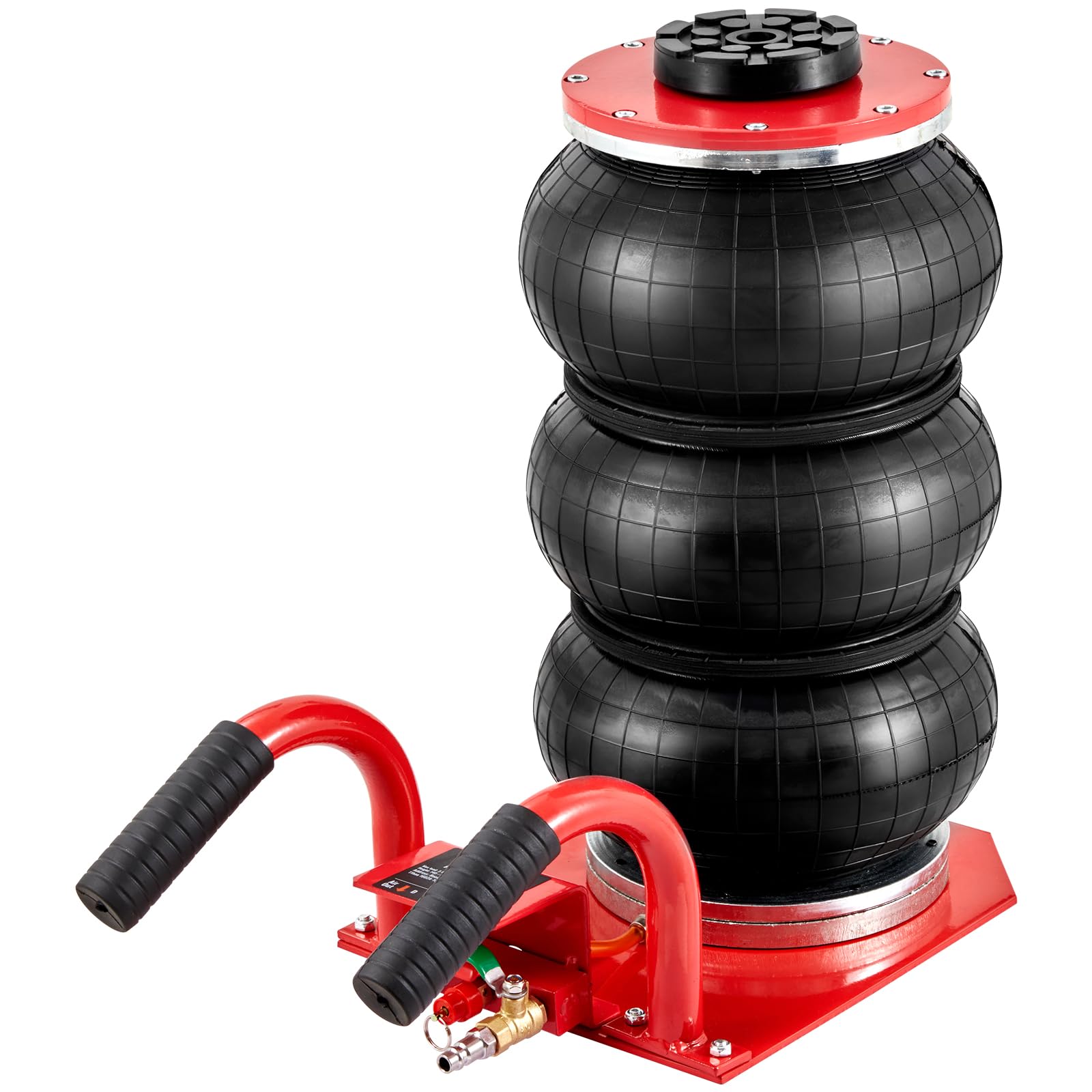 VEVOR Air Jack, 3 Ton/6600 lbs Triple Bag Air Jack, Air Bag Jack Lift Up to 15.75 Inch, 3-5S Fast Lifting Air Bag Jack for Cars 