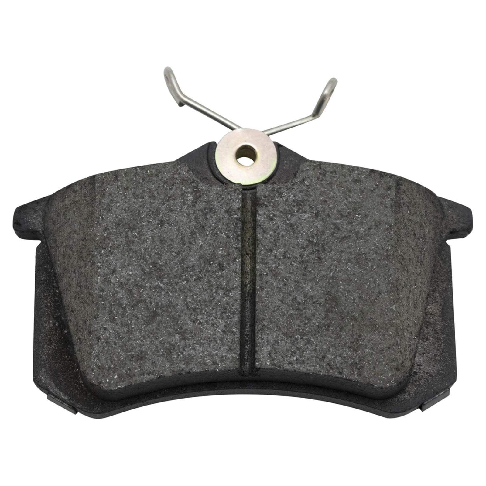 Trq Front And Rear Brake Pad & Rotor Kit Brake Pads Brake Rotor Ceramic Compatible With 2007-2010 Volkswagen Beetle