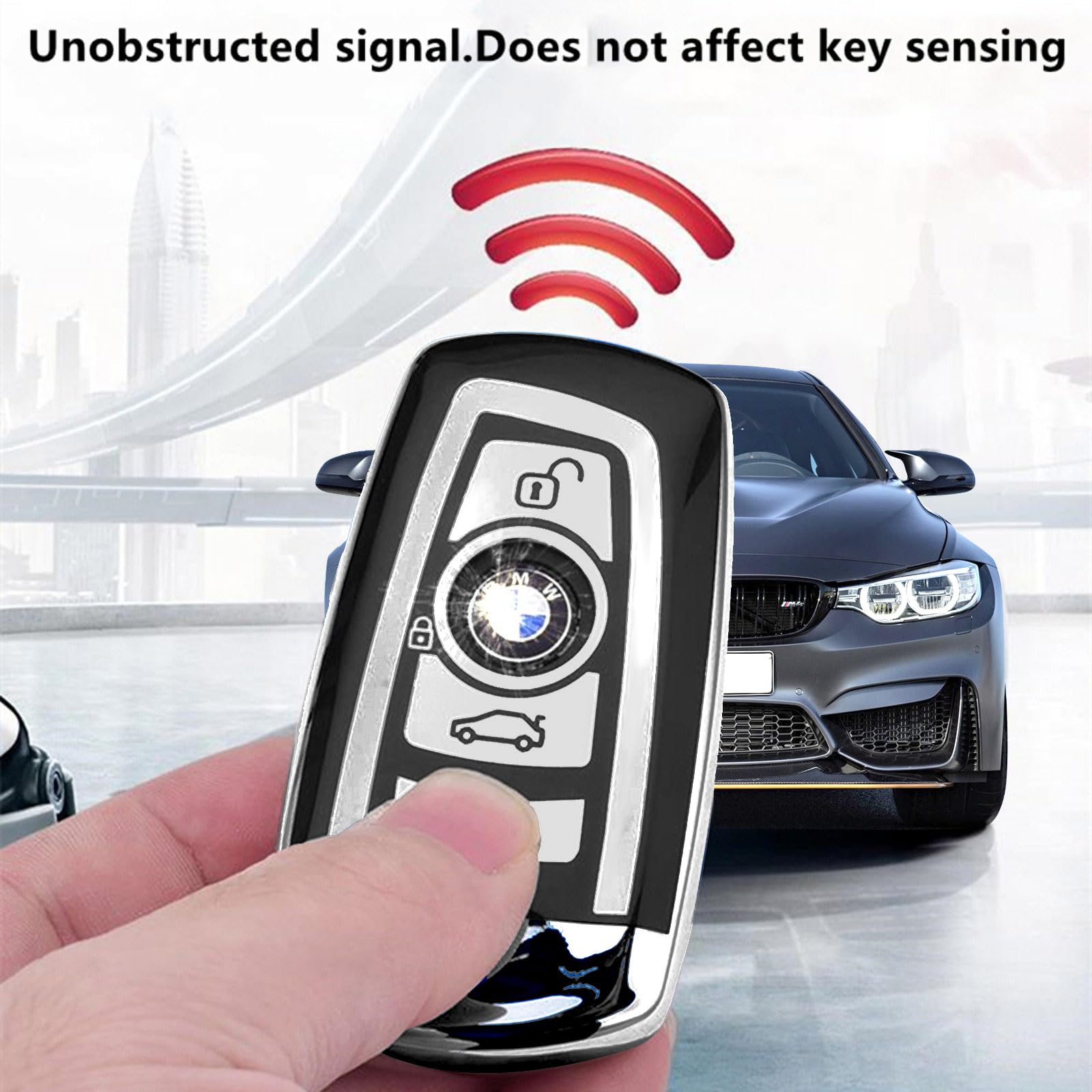 Creativity Advanced Soft Tpu Key Cover Suitable For Bmw X1 X3 X4 X5 X6 1 2 4 5 6 7 M3 M5 M6 Gt3 Gt5 G30 F10 F15 F16 F20 Key (Typ