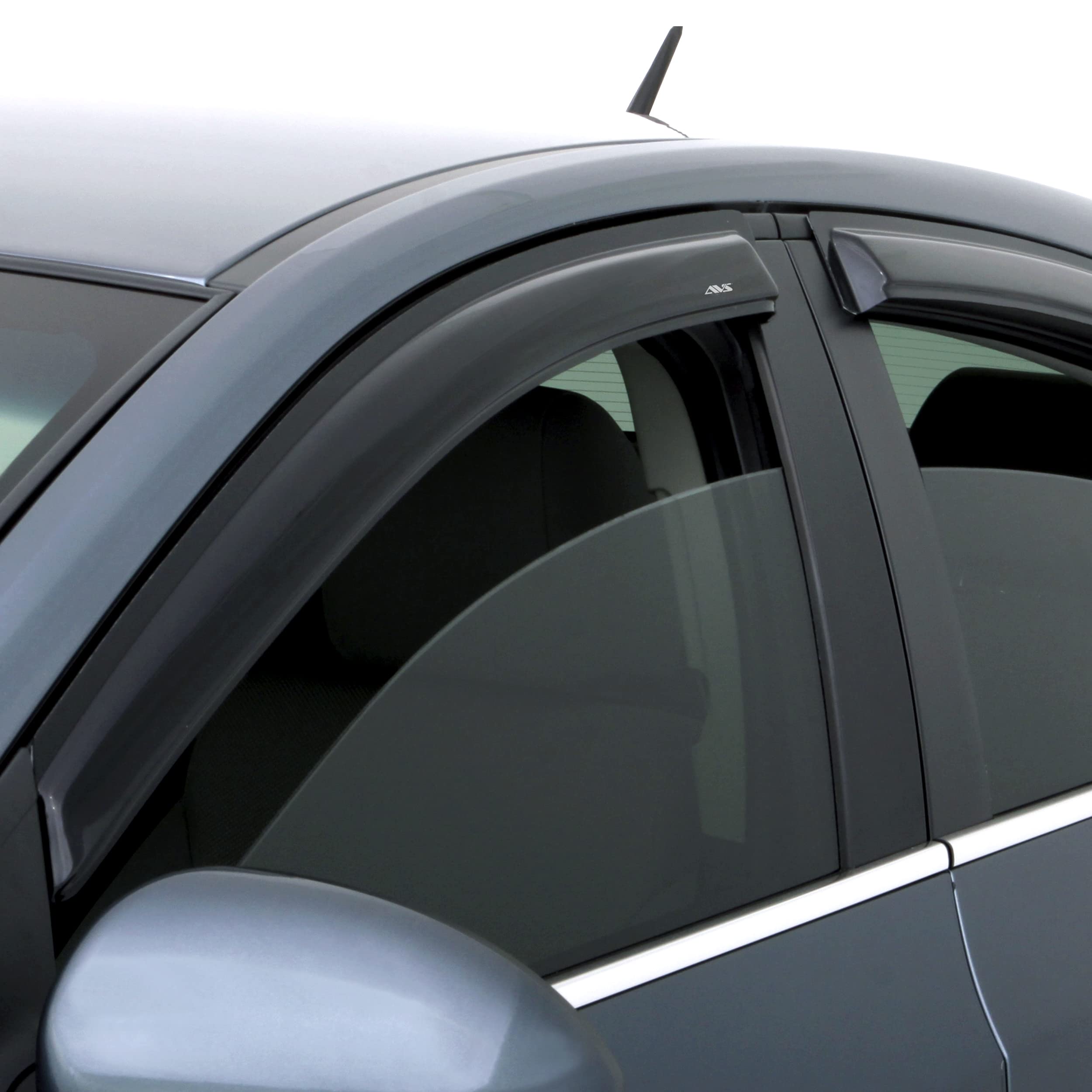 Auto Ventshade [Avs Outside Mount Rain Guards For 2016-2022 Toyota Prius, 4 Pcs. | Window Vent Visors - Smoke | 94638