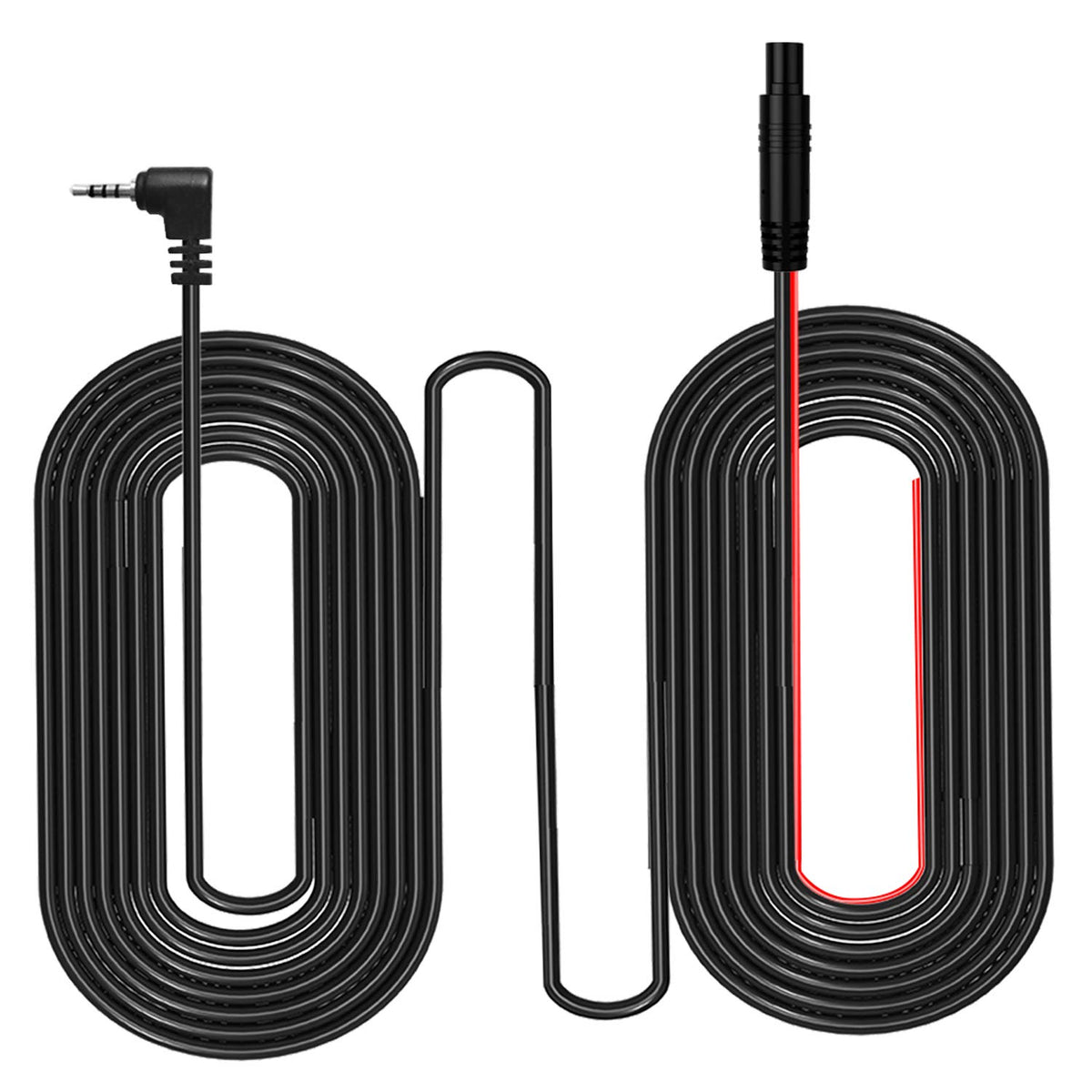 4 Pin Dash Cam Cable,23 Ft 2.5Mm Male To 4 Pin Backup Camera Cord,Dash Cam Rear View Camera Ultra Long Cable With Reverse Trigge