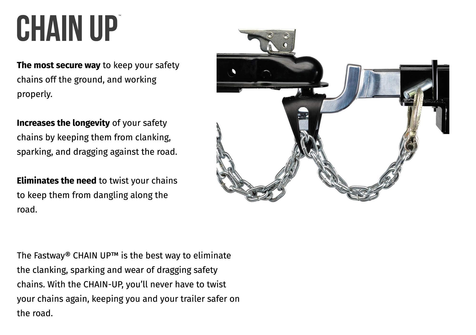 Fastway Chain Up Safety Chain Holder For Weight Distribution & Multi Ball 82-00-3090