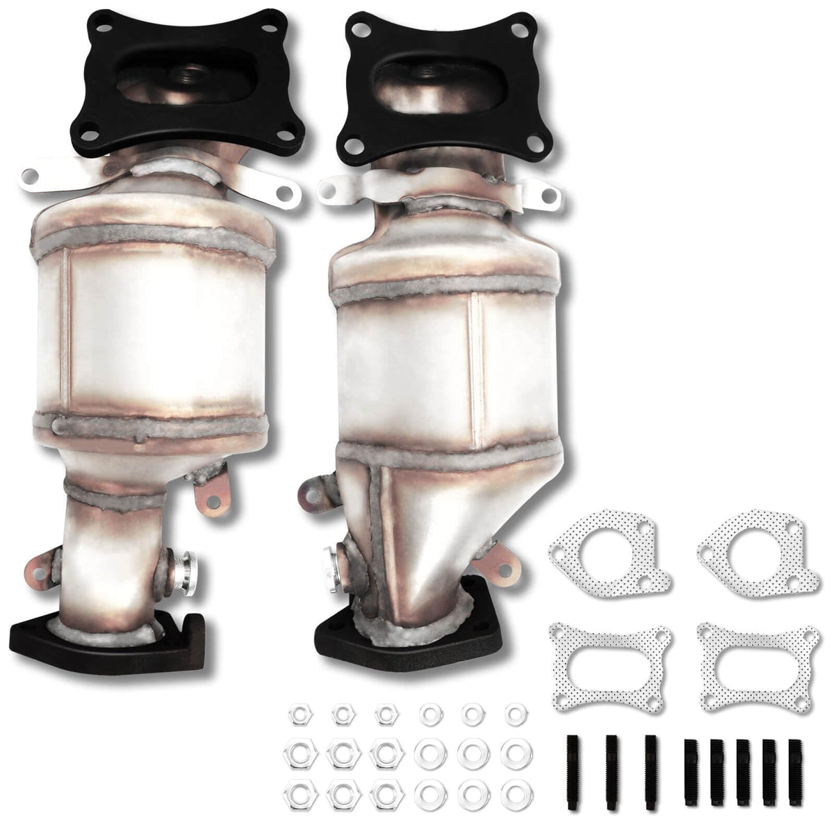 ZAIGANMA Front Catalytic Converter Compatible with 2008 2009 2010-2017 Honda Accord, Pilot, Odyssey, Ridgeline, Crosstour & Acur
