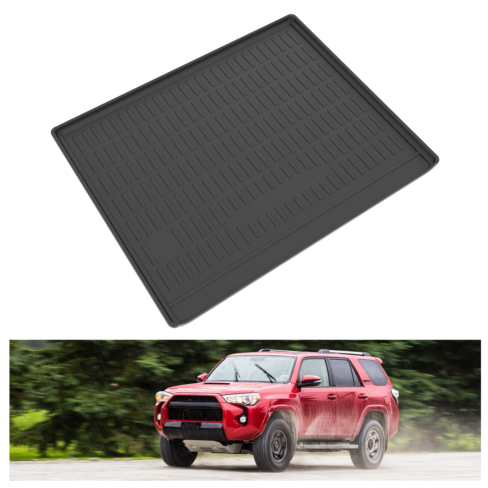 Kiwi Master Floor Mats For 2017-2025 Honda Ridgeline Oem Replacement 08P17-T6Z-100 All Weather Mat Liners Front Rear 3 Row Seat