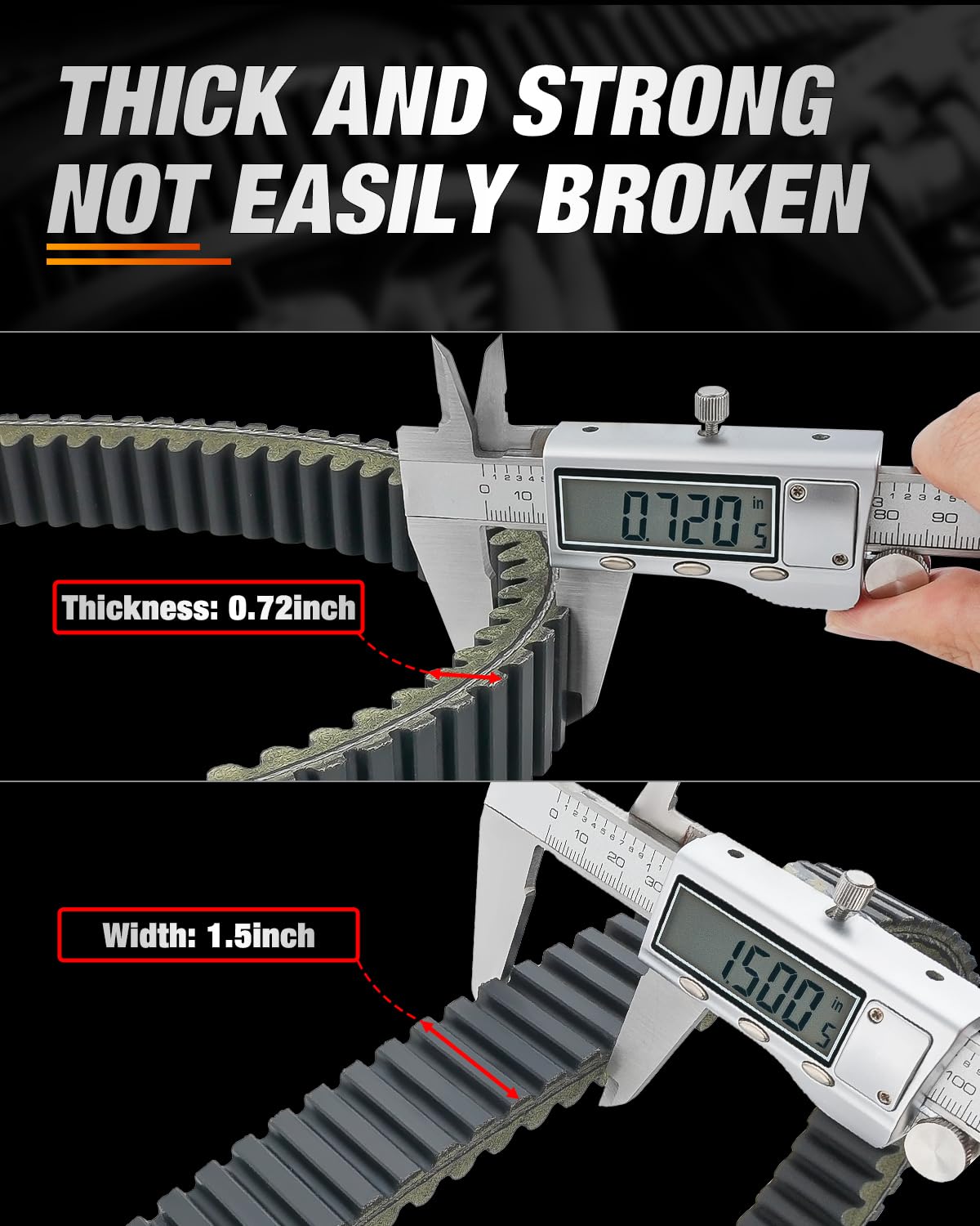 Frokom Heavy-Duty Cvt Drive Belt For Can-Am X3/ Xds/Xrs/Max All Models 2017-2022 And 2016-2021 Can-Am Defender 2016+ Can-Am Defender Hd 10, Replacement For 422280652 422280651 417300383 422280654