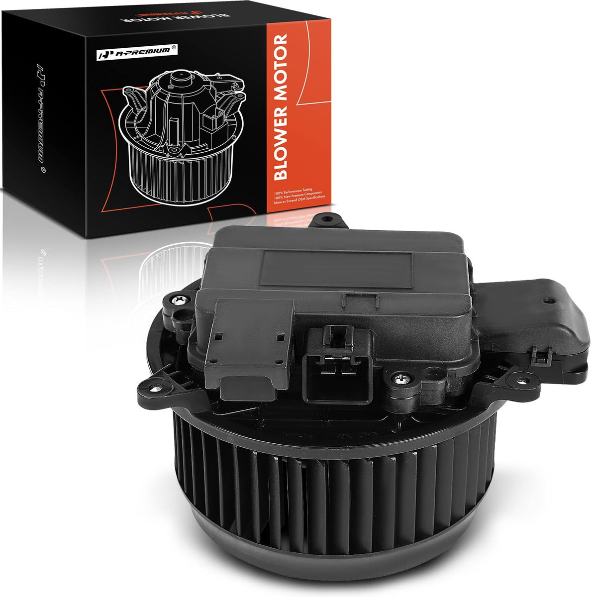 A-Premium Front HVAC Heater Blower Motor with Brushless Motor Compatible with Ford & Lincoln Vehicles - for F-150 2015-2023, F-2