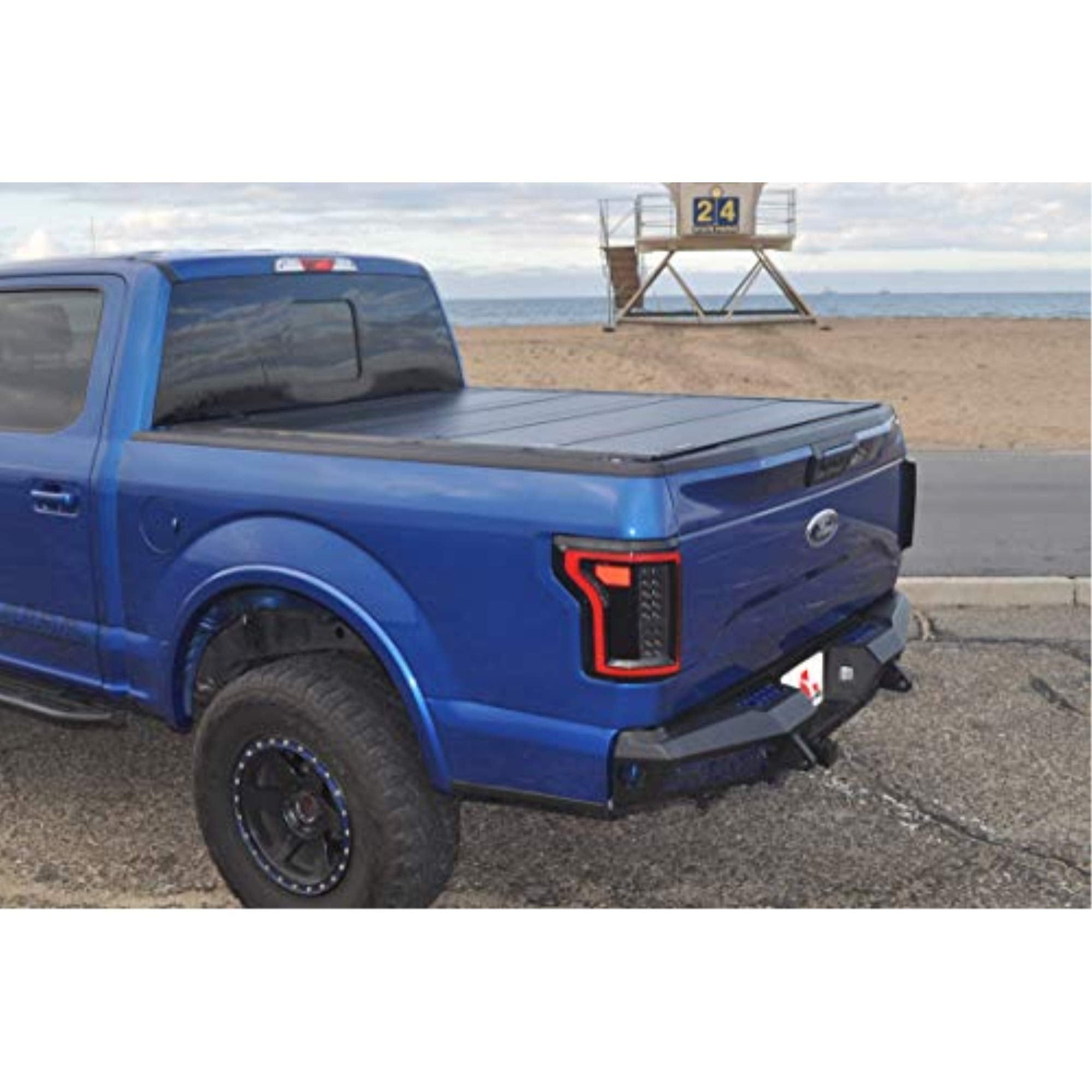 Leer Hf650M | Fits 2019+ Ram 1500 With 6.4 Ft Bed W/O Rambox | Hard, Quad-Folding, Low Profile Tonneau Cover | Does Not Fit With