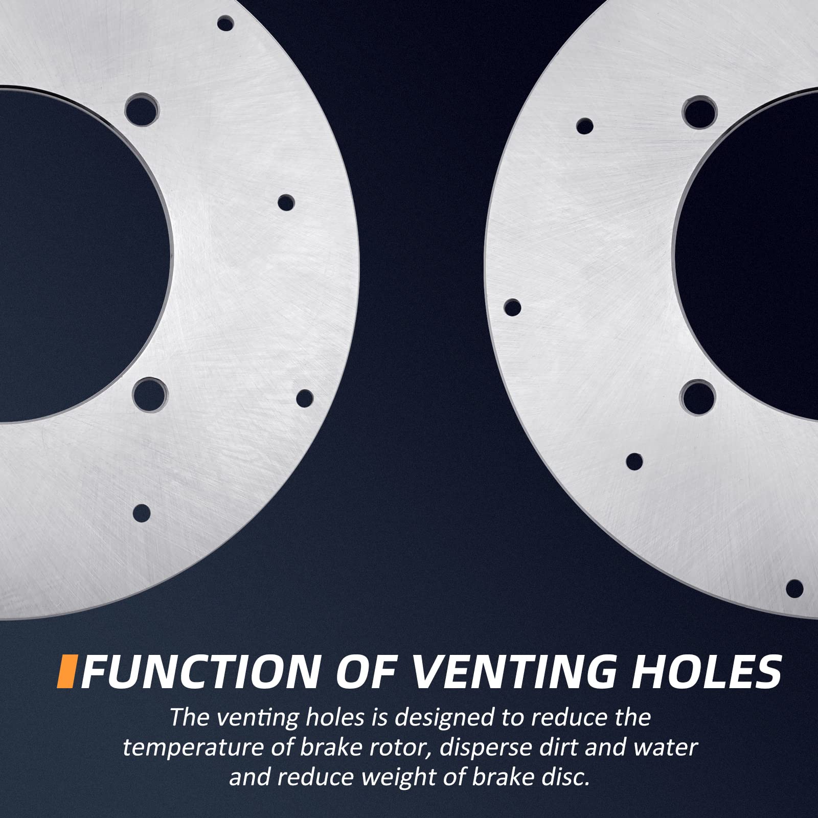 M MATI Front or Rear Brake Disc Rotor for Arctic Cat 250 300 400 500 650 700 Prowler 700 1000 1436-164