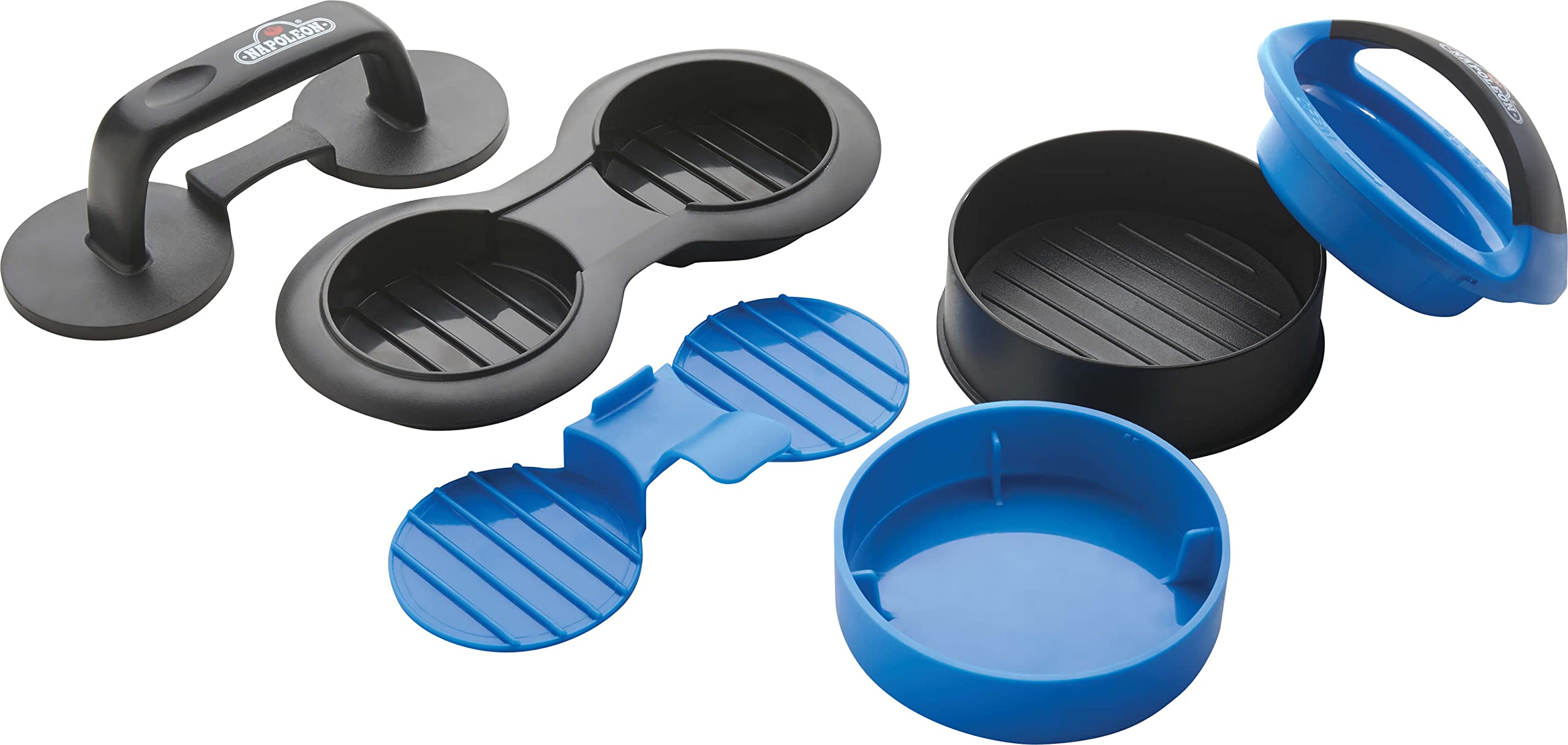 Napoleon Barbecue Grill Accessory - 70060 - Gourmet Burger Press Kit - Hamburger Press, Slider Press, Make Homemade Hamburgers A