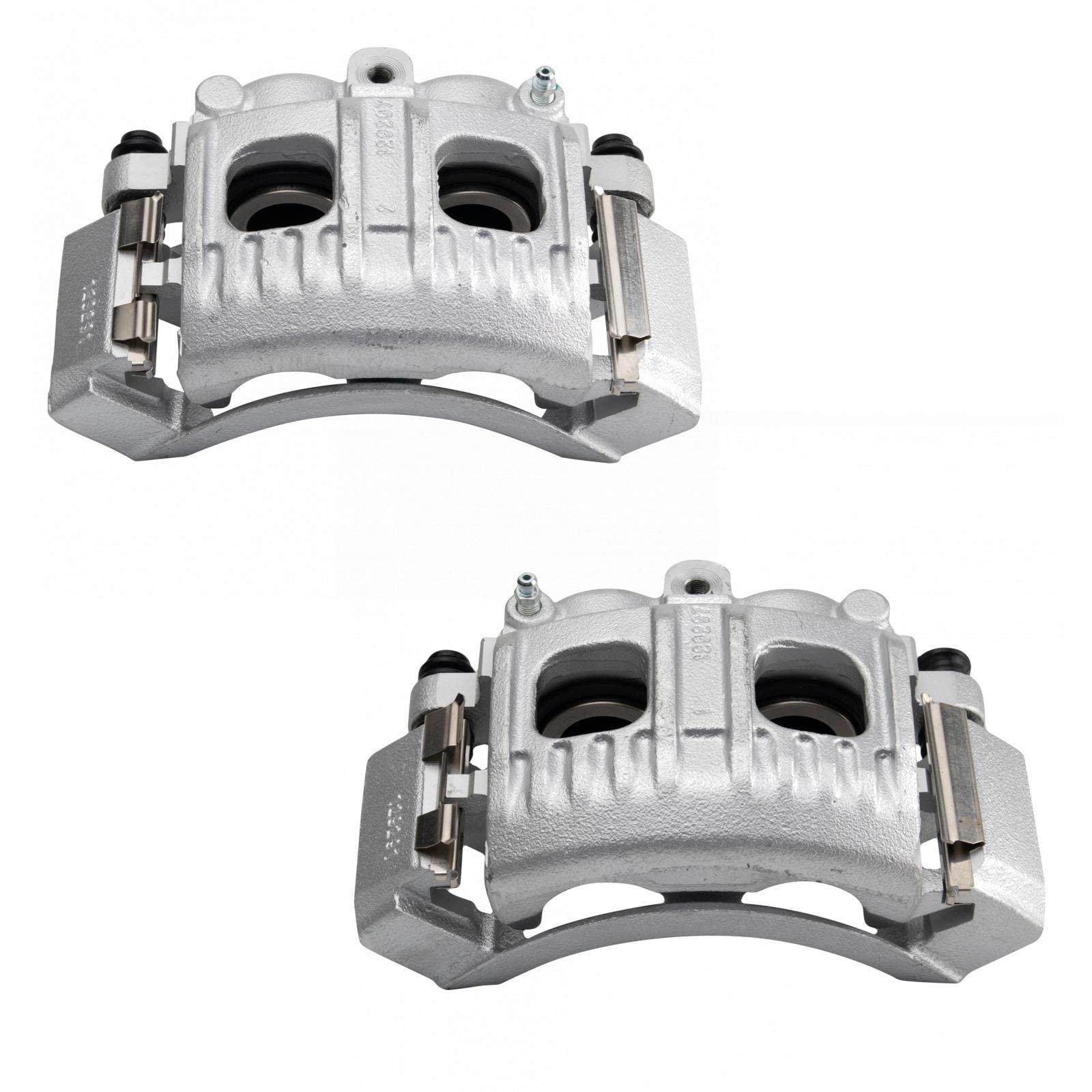 Trq Front Brake Caliper Set Compatible With 1997-2002 Ford Expedition 1999-2003 F-150 2004 F-150 Heritage 1997-1999 F-250 1997 F