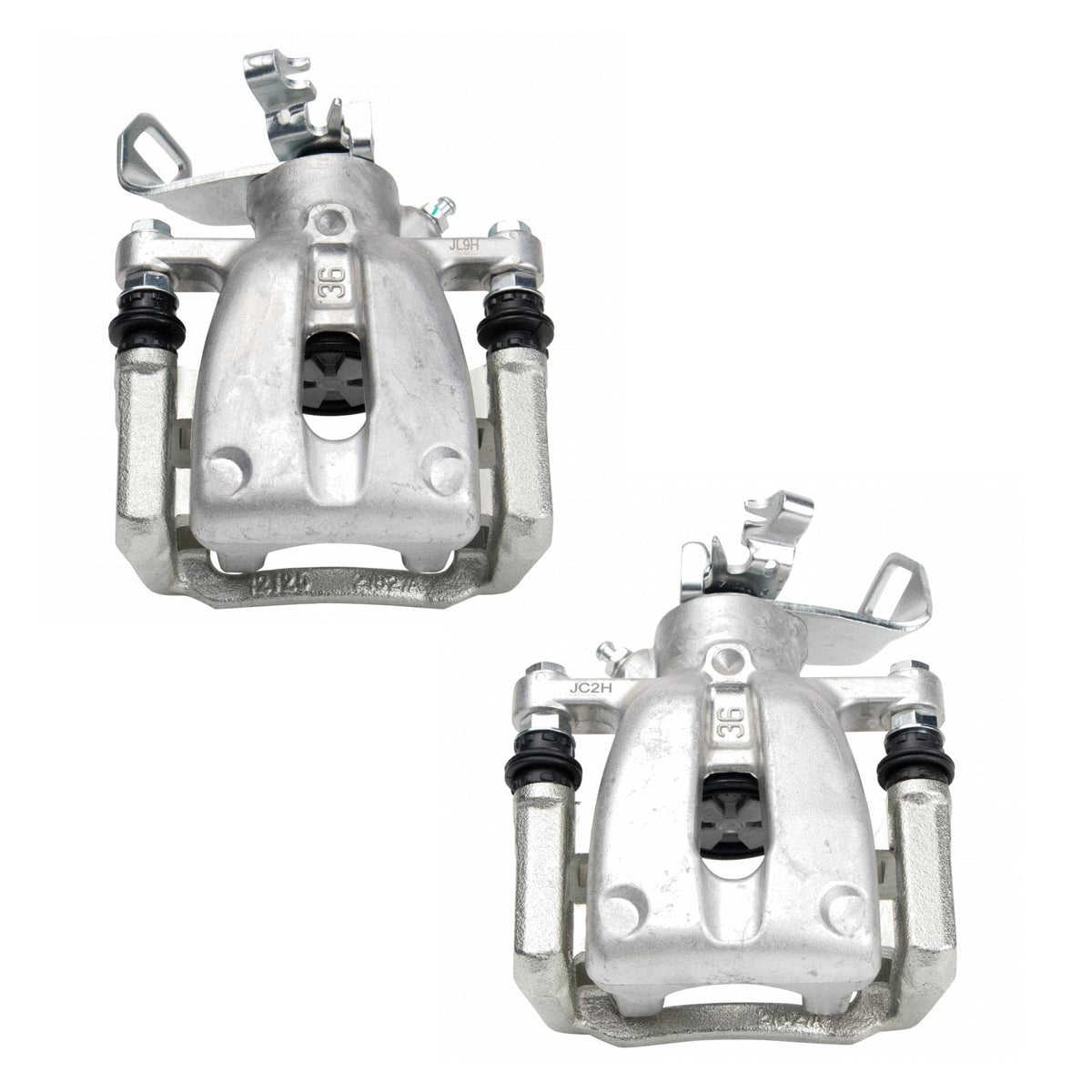 Trq Rear Brake Caliper Set Compatible With 2009-2013 Mini Cooper