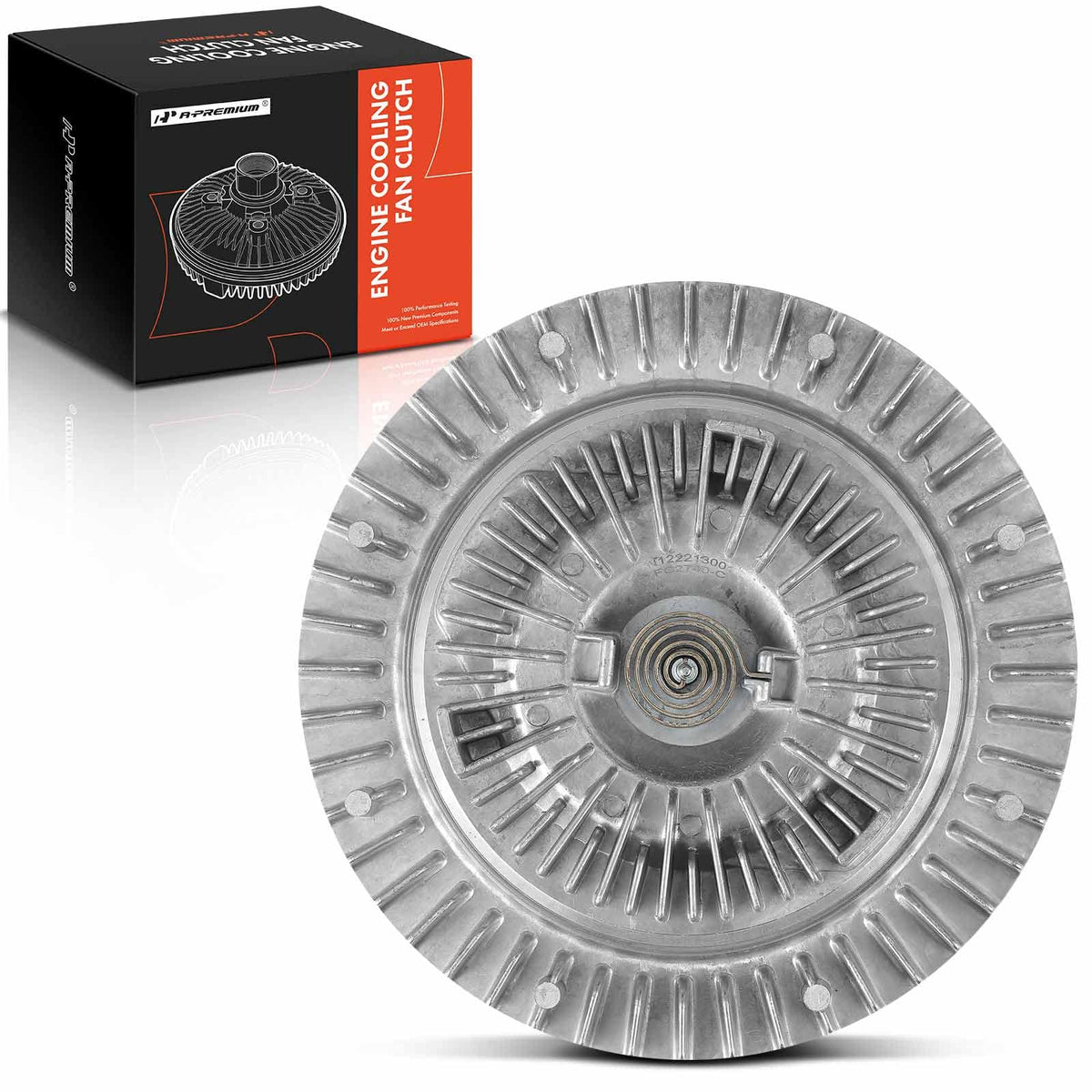 A-Premium Engine Cooling Fan Clutch Compatible with Dodge Ram 1500 2002-2008, 3.7L 5.7L Replace# 52028789AD, 1540330