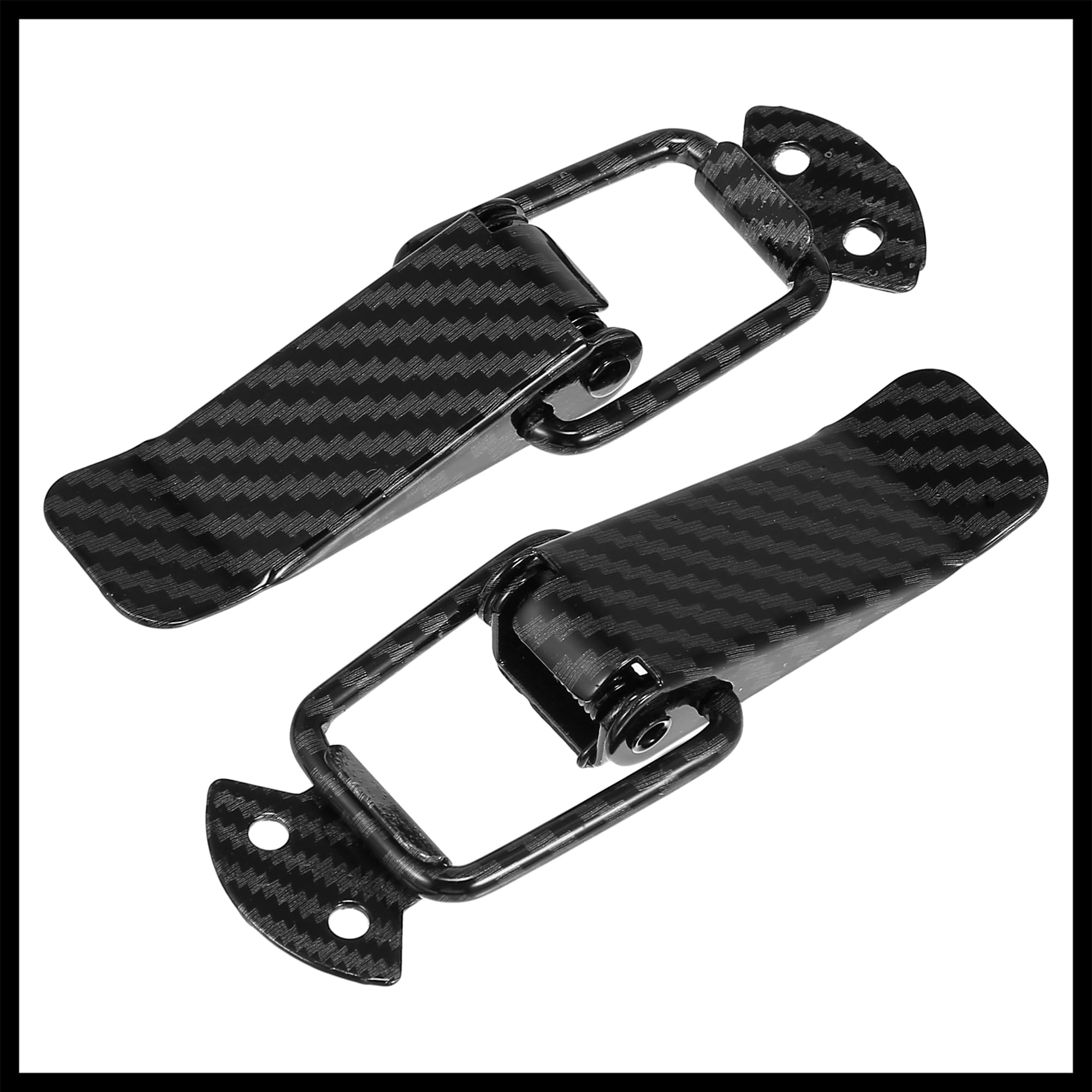 Hihaha Universal Car Bumper Security Hook Lock Clips Quick Release Hook Clips for Car Trunk Quick Release Fasteners for Trunk Bu