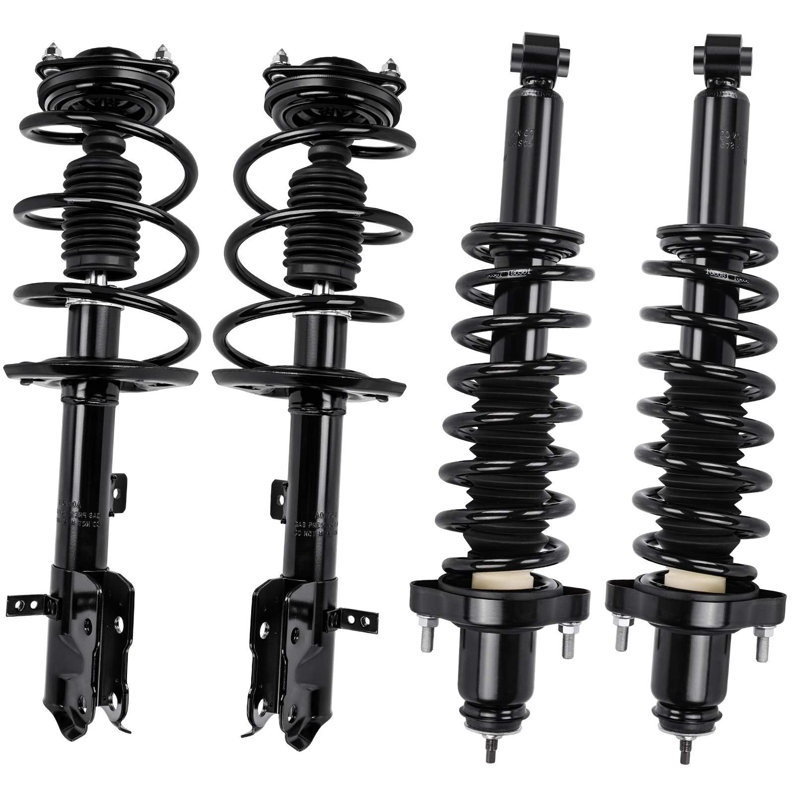 Autosaver88 Front And Rear Quick Complete Struts Assembly Compatible With 2007-2012 Dodge Caliber