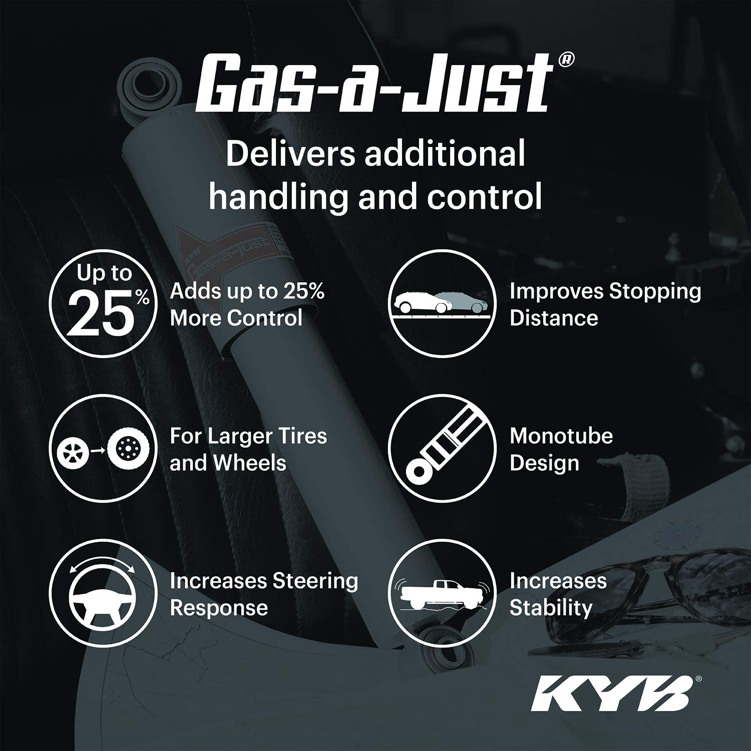 Kyb Kg5478 Gas-A-Just Gas Shock