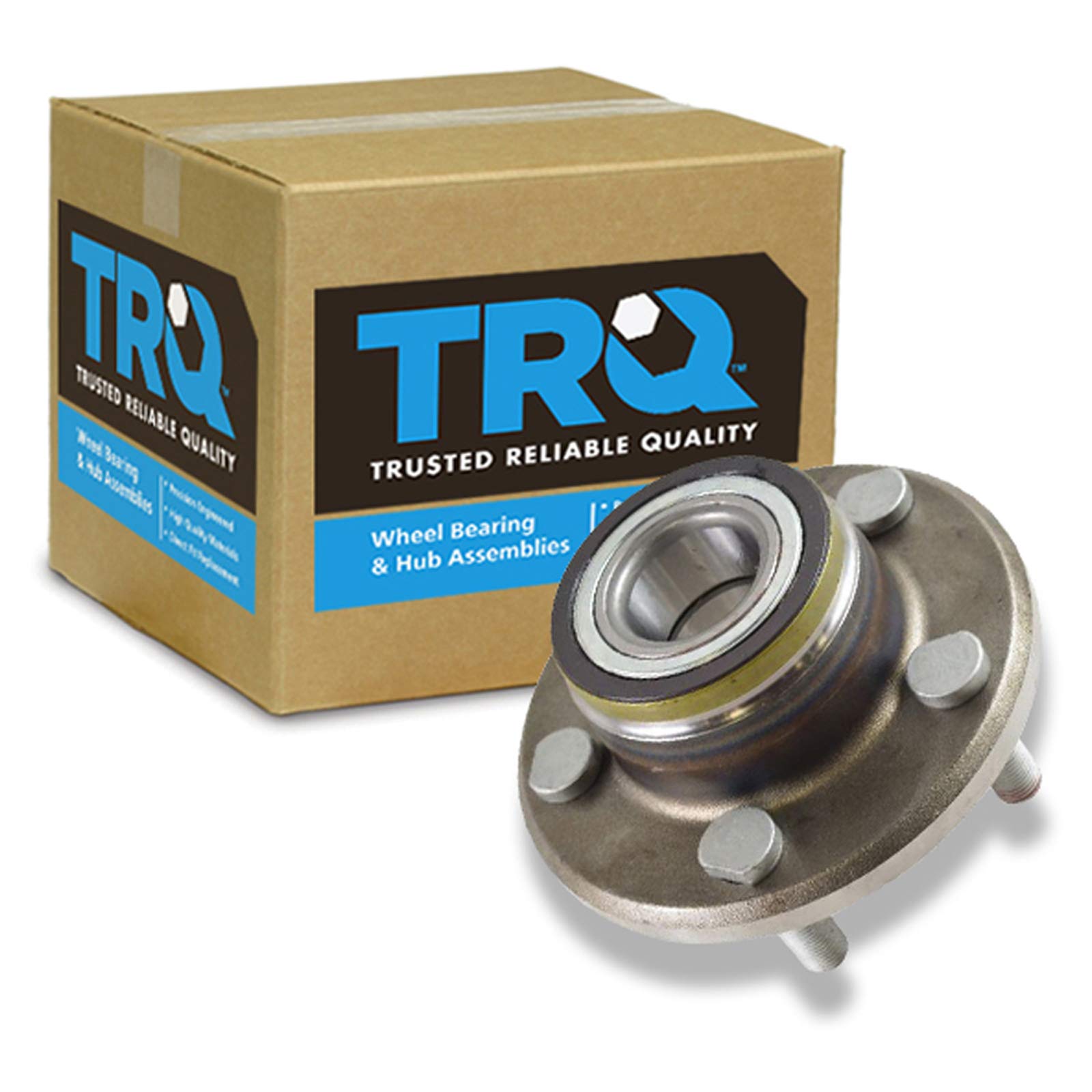 Trq Front Left Right Wheel Hub Bearing Assembly Driver Passenger Side Compatible With 2005-2014 Chrysler 300 2008-2014 Dodge Cha
