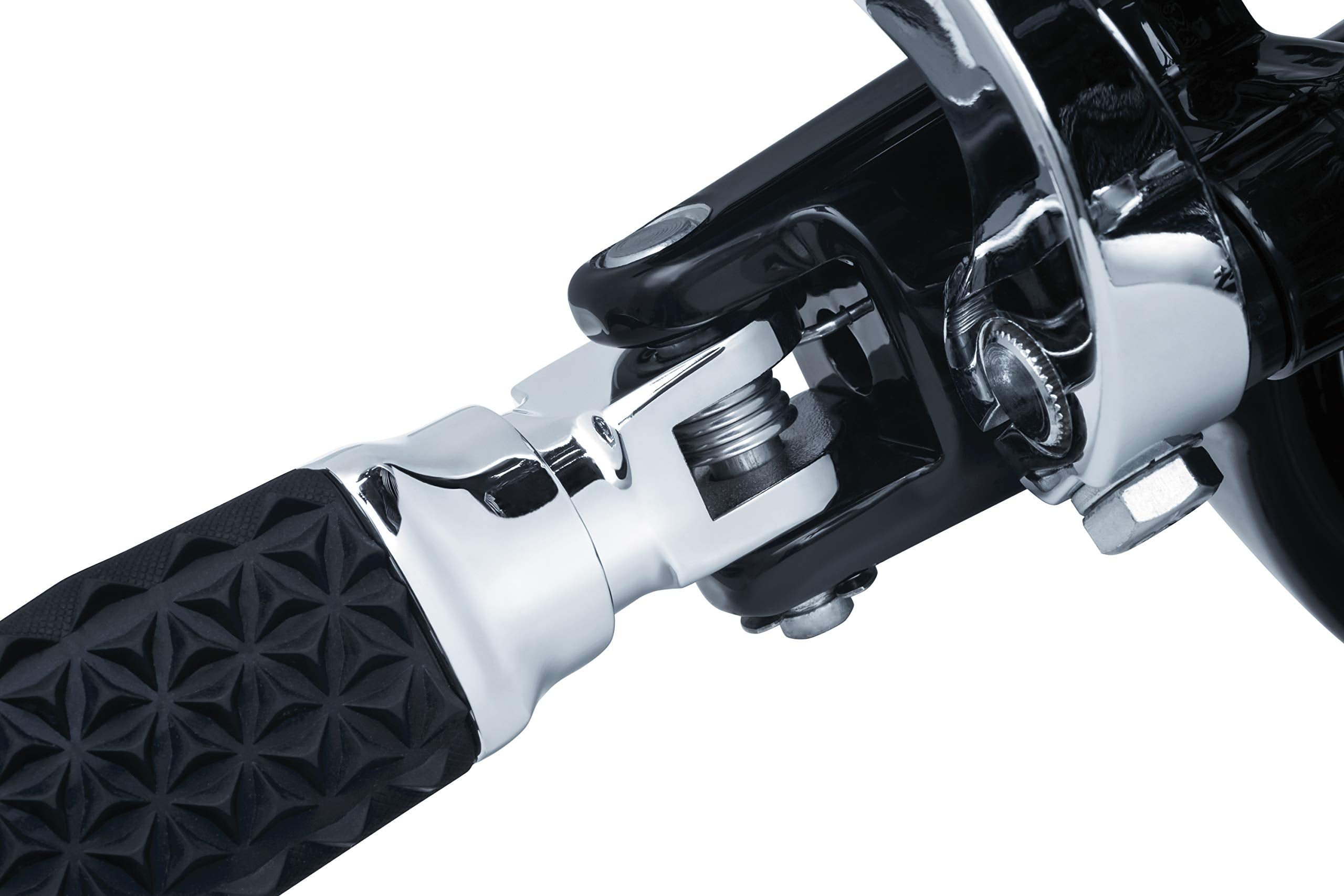 Kuryakyn 8945 Splined Male Mount Peg Adapters For Front Footpegs And Floorboards: 2018-19 Harley-Davidson Softail Motorcycles, Chrome, 1 Pair