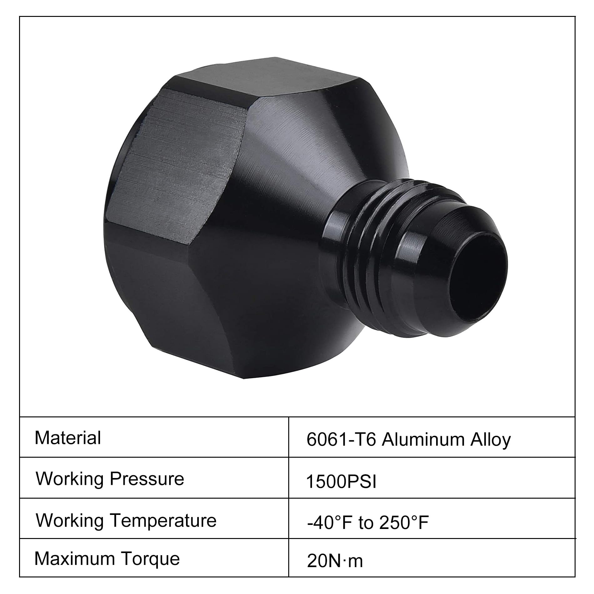 Evil Energy 12An Female To 10An Male Flare Reducer Adapter