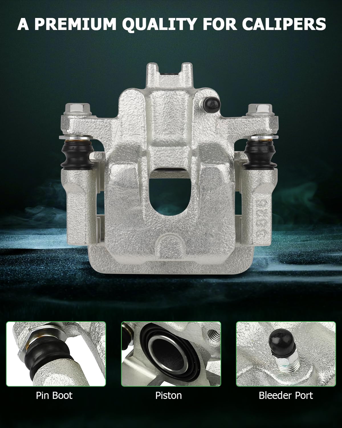 Scitoo 19B2675 19B2674 Rear Left & Right Disc Brake Calipers Assembly W/Bracket For Acura For Mdx 2001-2006,For Honda For Pilot