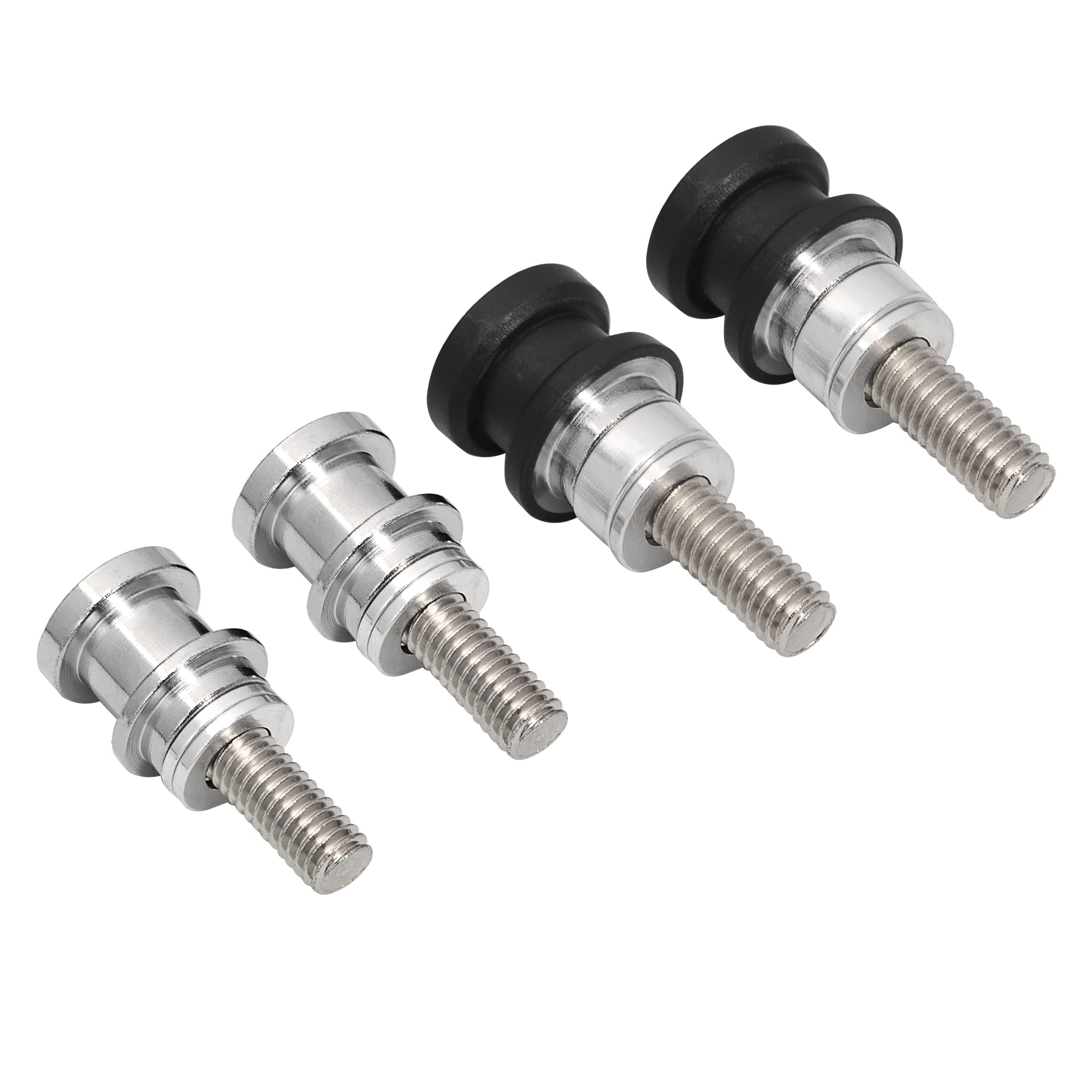 WOWTK Detachables Sissy Bar Luggage Rack Tour Pack Rack Docking Hardware Kit fits for Harley Softail FLDE, FLHC, FLHCS, FLSL, FX