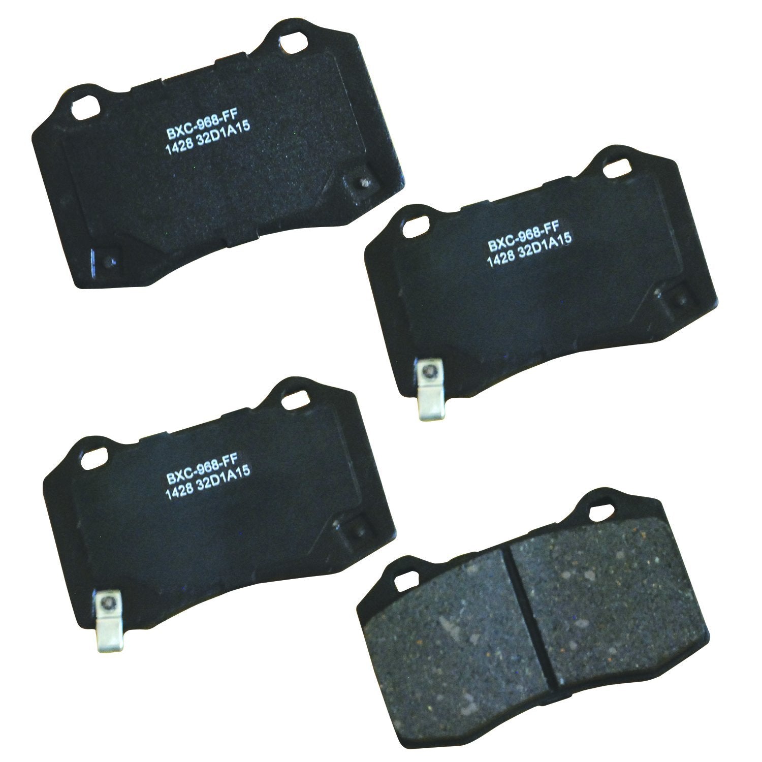 Bendix Premium Sbc1428 Ceramic Rear Brake Pads For Hyundai Genesis Coupe 2014-2010, Genesis Coupe 2016, Tesla S 2016-2012