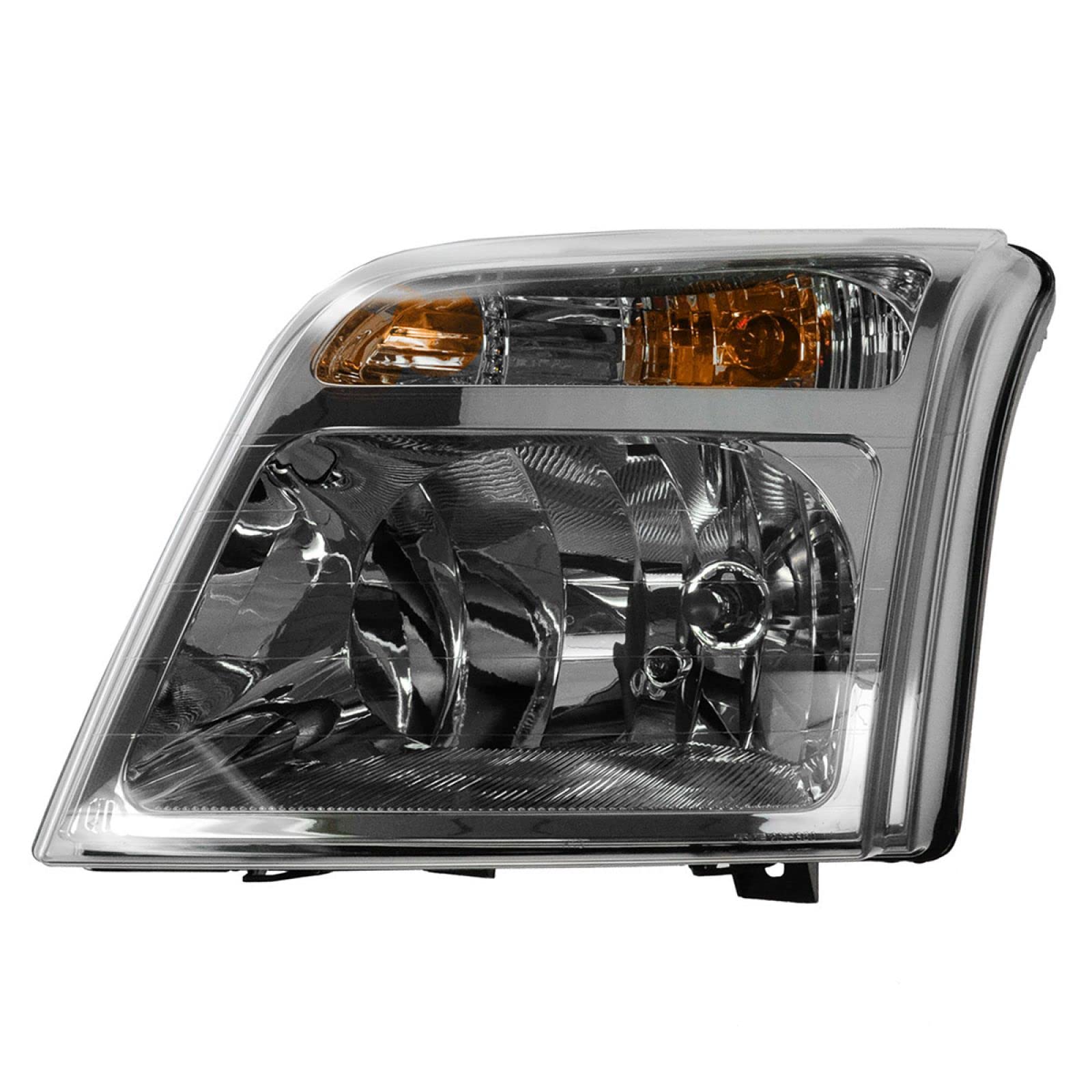Trq Headlight Assembly Set Headlights Driver & Passenger Side Compatible With 2010-2013 Ford Transit Connect Fo2502296 Fo2503296