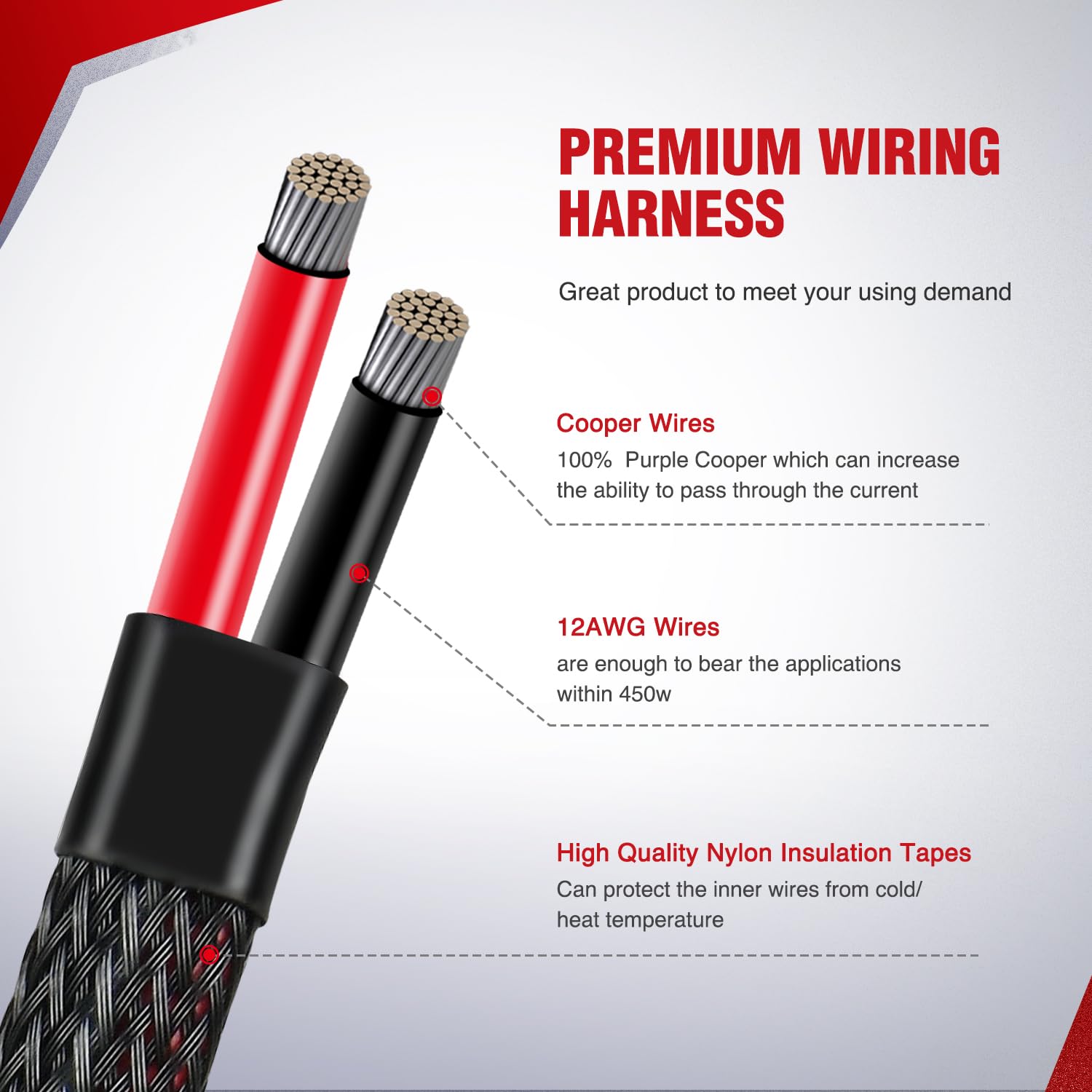 Nilight Wiring Harness Kit Nylon 12 Awg 1 Lead 12 V On Off Switch Power Relay Blade Fuse For Led Light Bar Off Road Lights On Ca