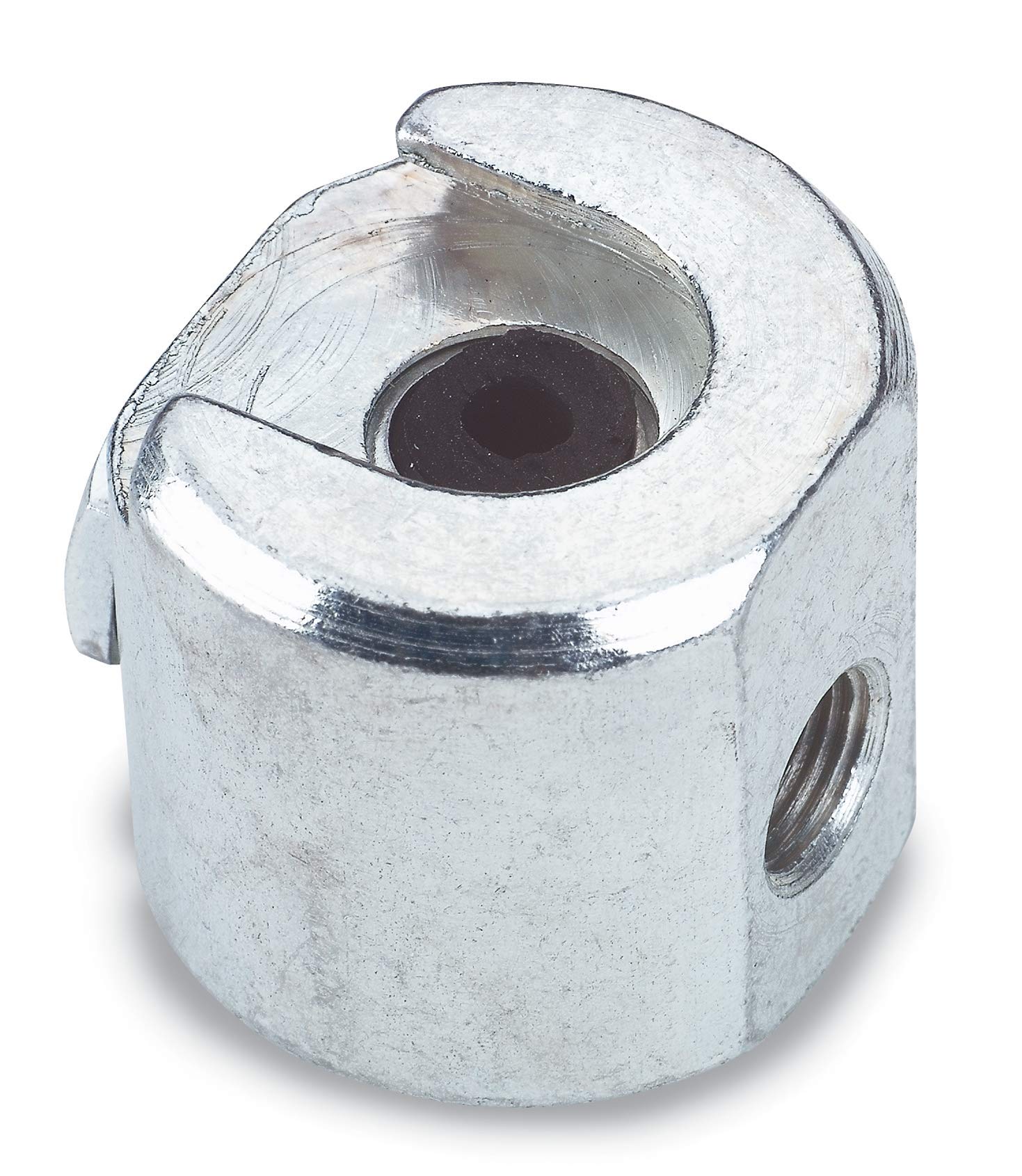 Lumax Lx-1452 Silver 1/8'' Npt Female Button Head Coupler For 7/8'' Button Head Fittings. Specially Designed For Button Head Gre