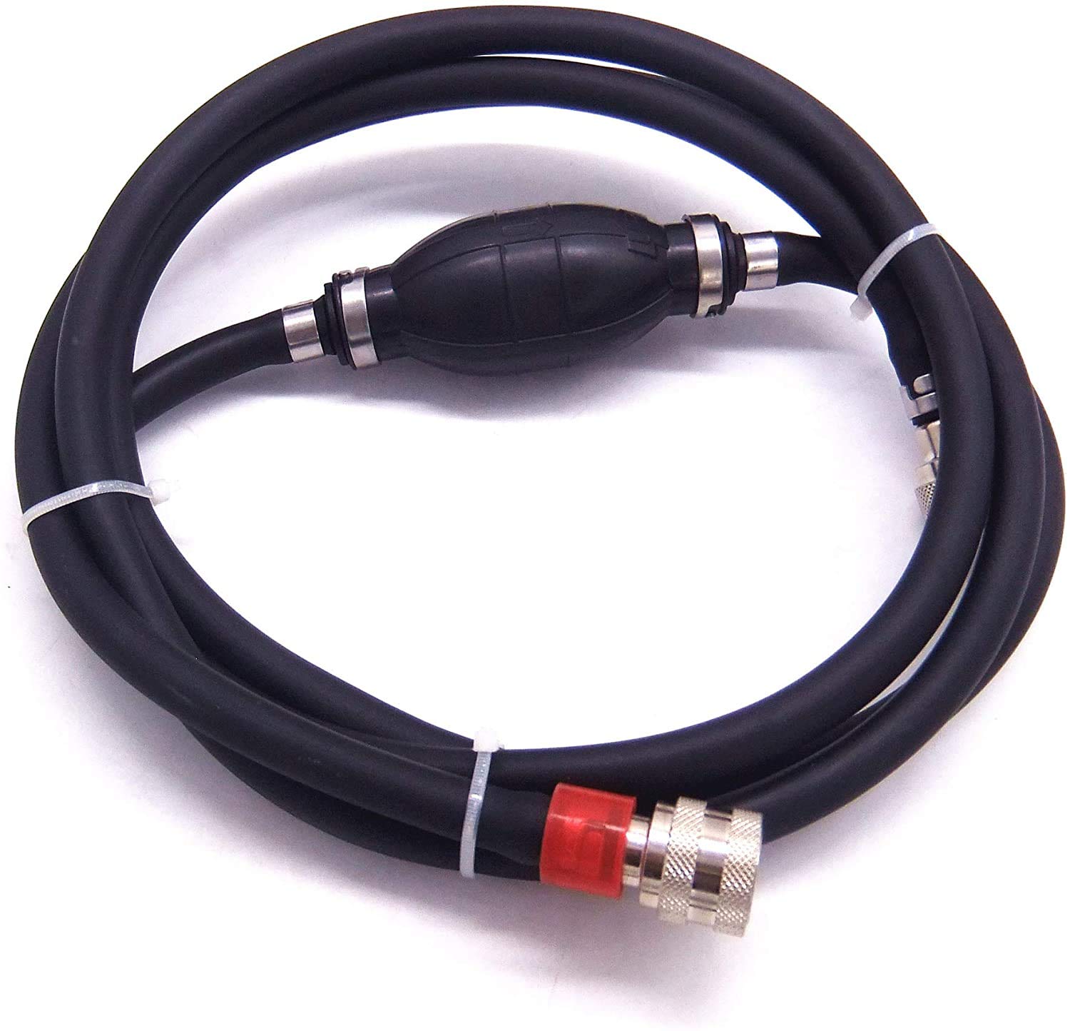 Fuel Hose Assy With Primer Bulb 3B7-70200-3 3B7-70200-4 3B7702003 3B7702004 383-70200-0 383702000M 345-70200-0 345702000M For Tohatsu & For Nissan Outboard M Ns Md 5-90Hp 7.93Ft