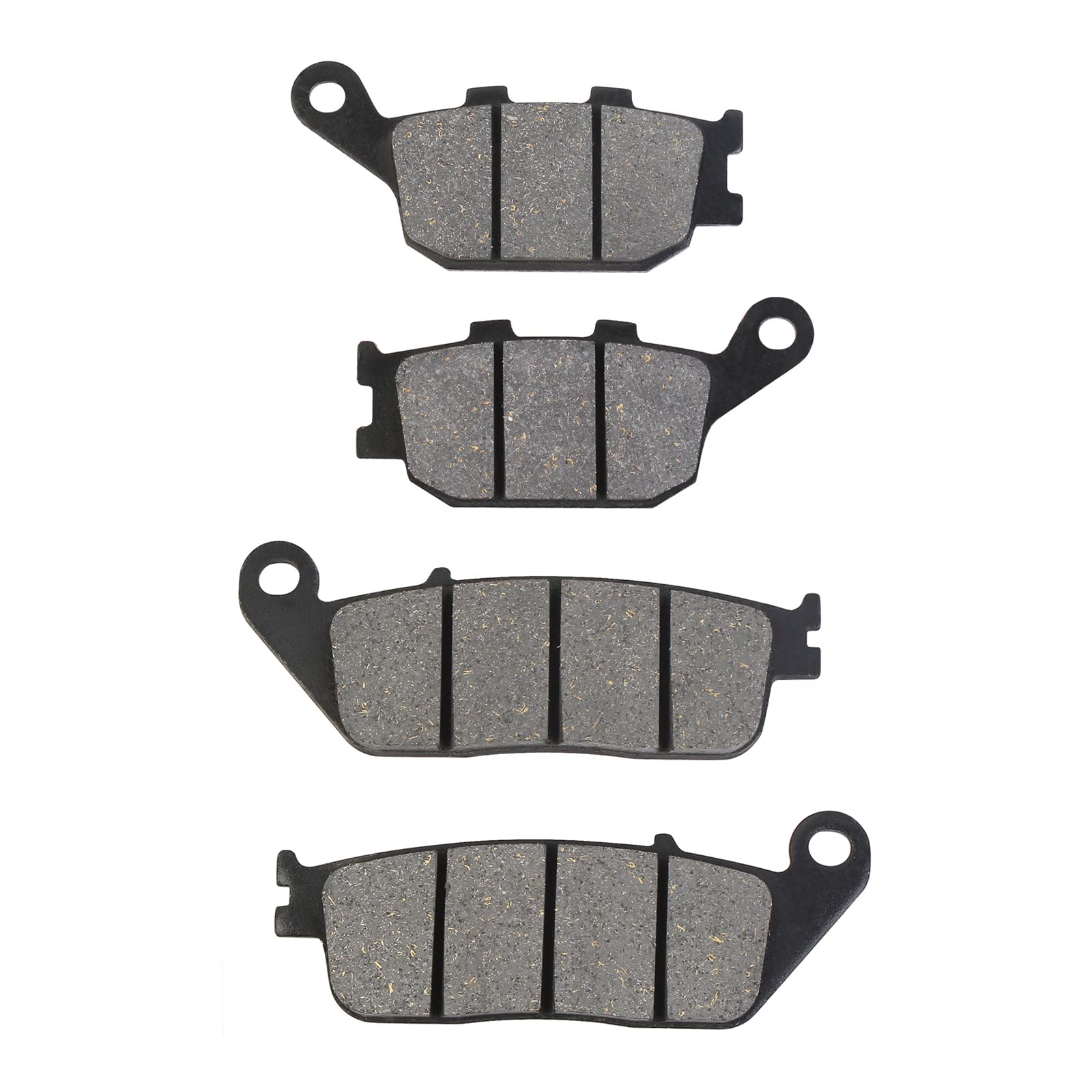 AHL Front & Rear Brake Pads Set for Honda VTX1300 S Retro/C/R/T 2003-2013 / VTX1300 VTX 1300 C/R/S Retro 2003-2006 / VT1300 CXA 