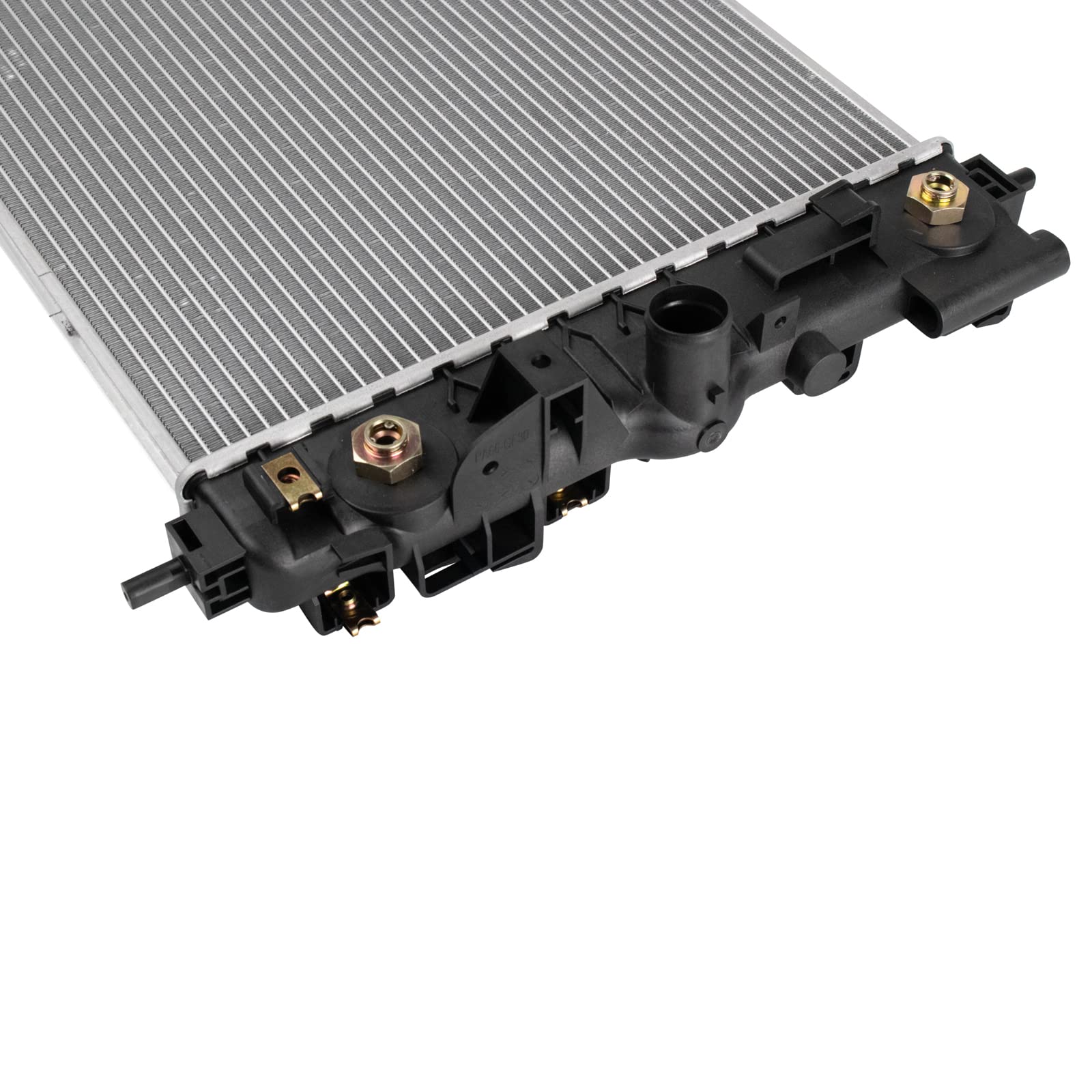 Trq Radiator Assembly Aluminum Core Compatible With 13-19 Cadillac Xts 14-20 Chevrolet Impala Cu13366