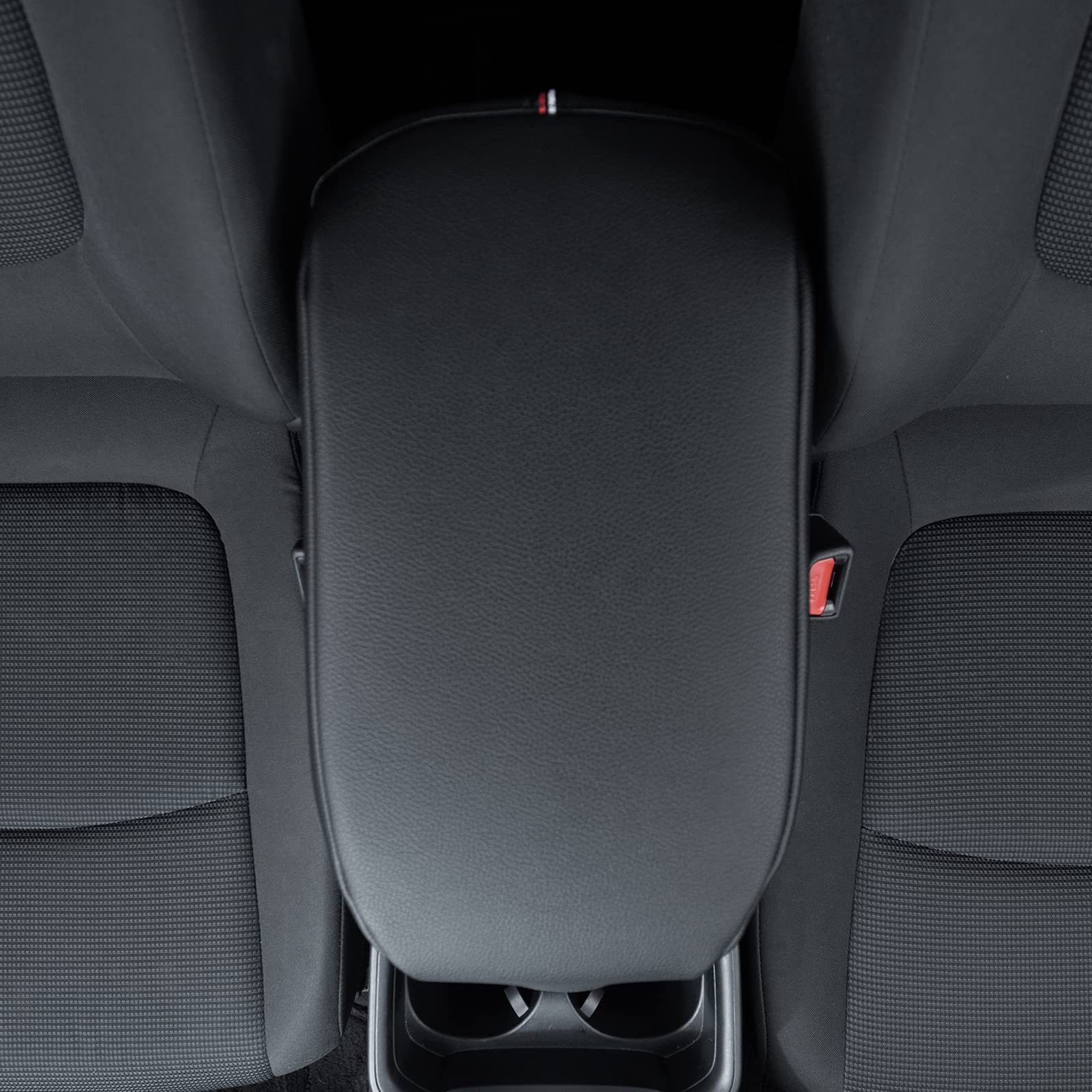 Jdmcar Center Console Armrest Cushion For 2025 Toyota Rav4 Accessories 2024 2023 2022 2021 2020 2019 Leather Middle Console Lid