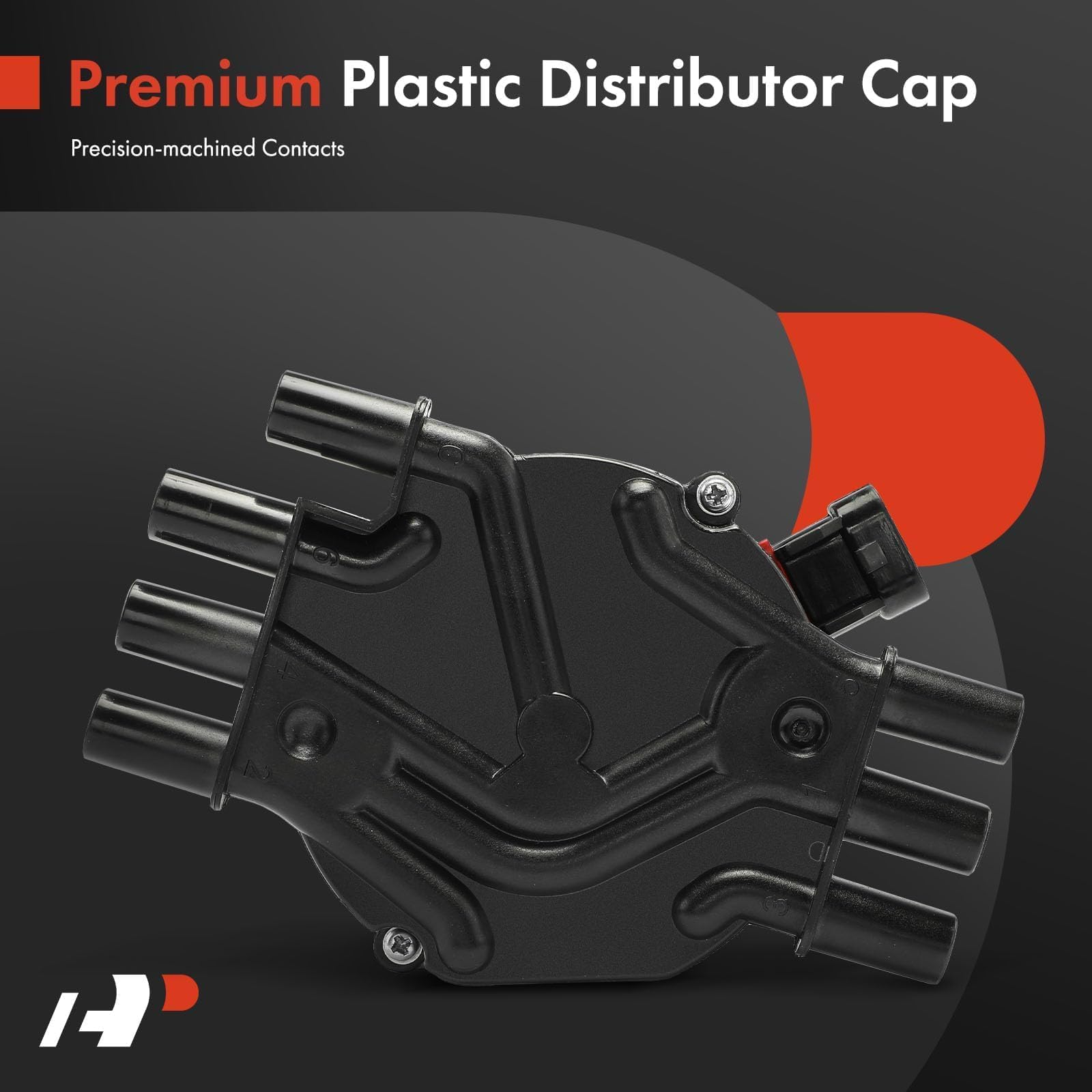 A-Premium Ignition Distributor with Cap & Rotor - Compatible with Chevy, GMC, Isuzu & Olds Vehicles - 4.3L V6 - Silverado 1500,