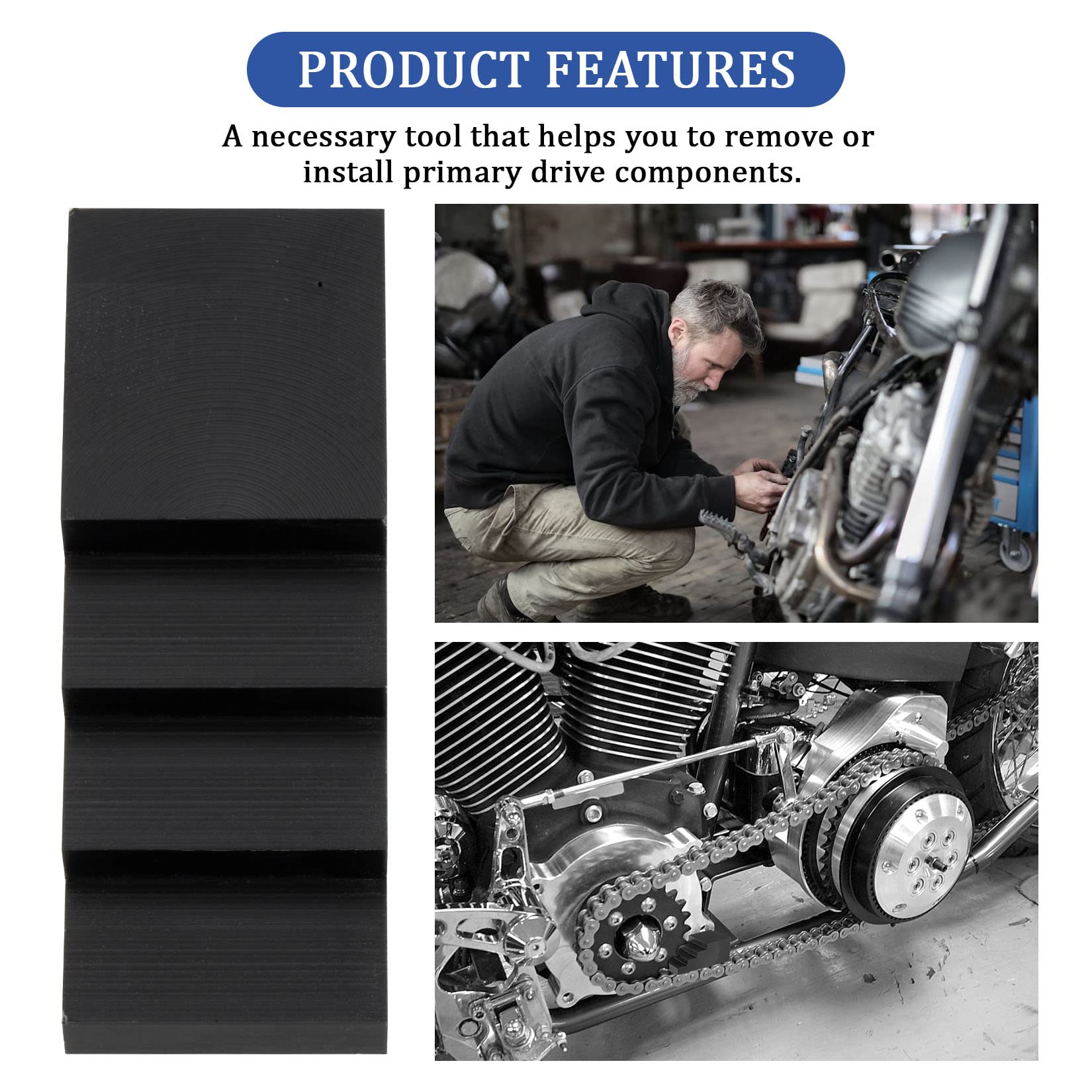 Psler Primary Drive Twin Cam Locking Tool Kit In Transmissions And Chains Sprocket Lock Hub Nut Twin Cam Lock Hub Nut For Touring Electra Glide Road King Softail Dyna Sportster Twin Cam Engines