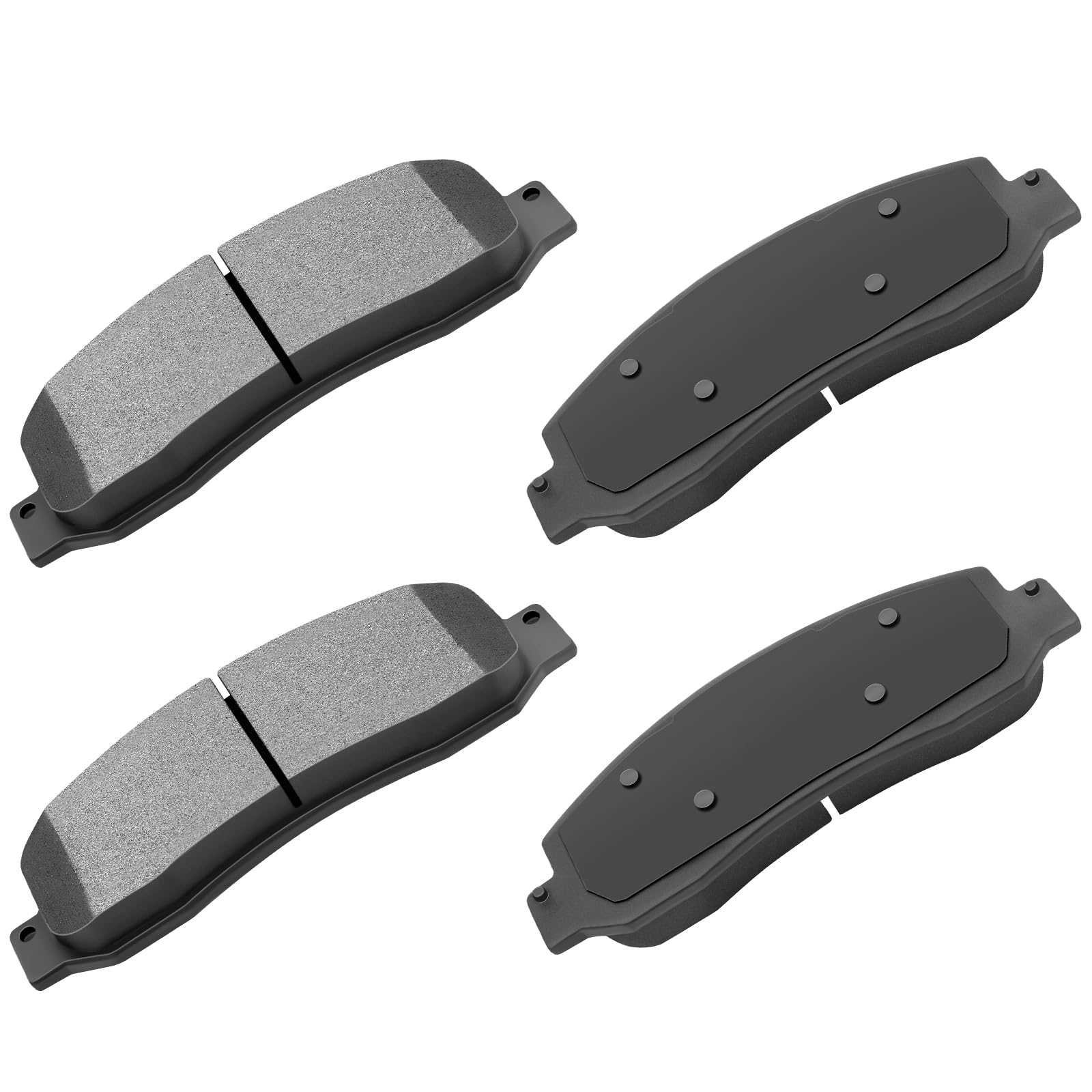 Cciyu D1069 Ceramic Front Brake Pad Set Fit For 2005-2011 For Ford For F-250 Super Duty,2005-2012 For Ford For F-350 Super Duty,