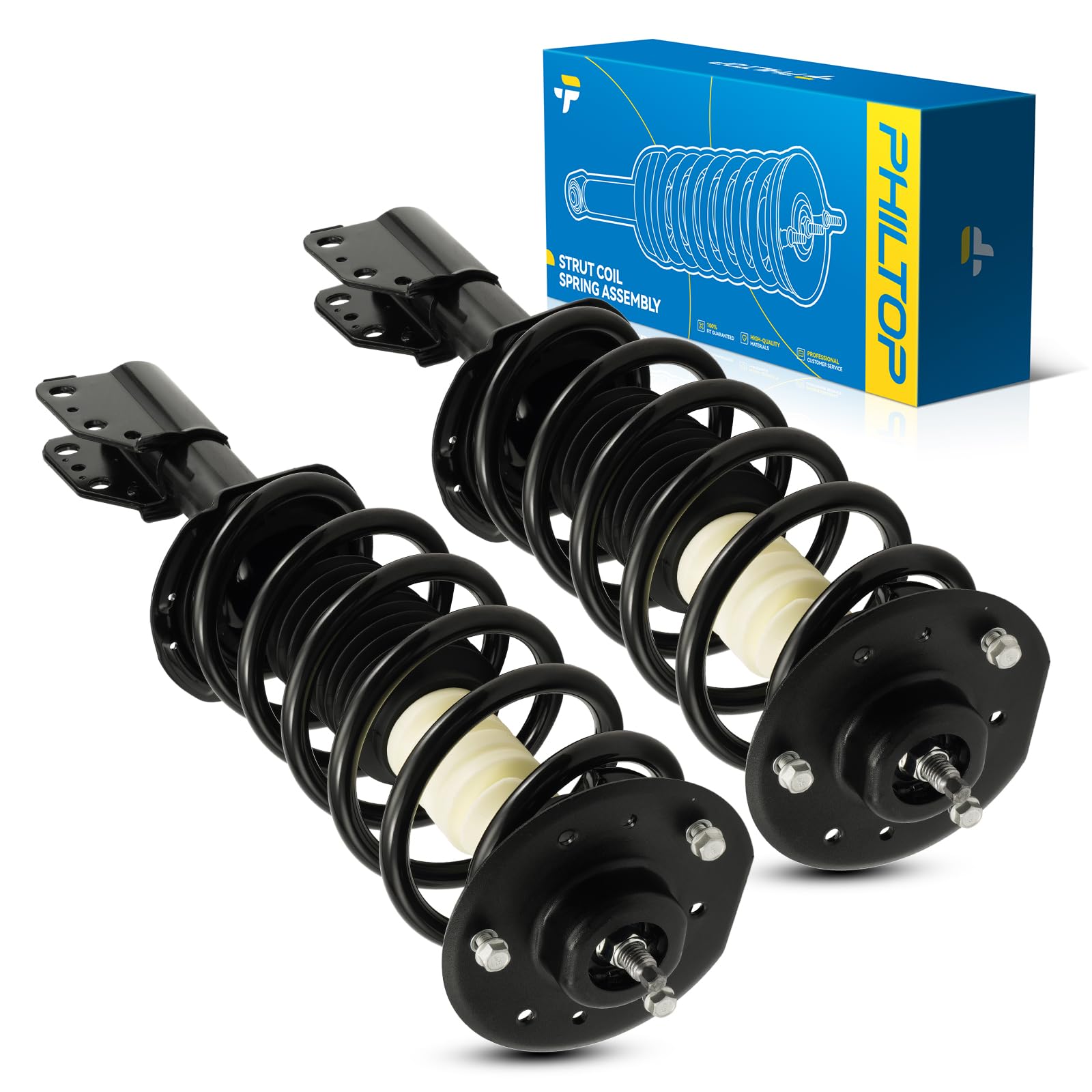 Philtop Front Complete Struts Shock Absorber For Equinox 2005-2006, Torrent 2006-2006, Quick Suspension 172209 172210, Struts Wi