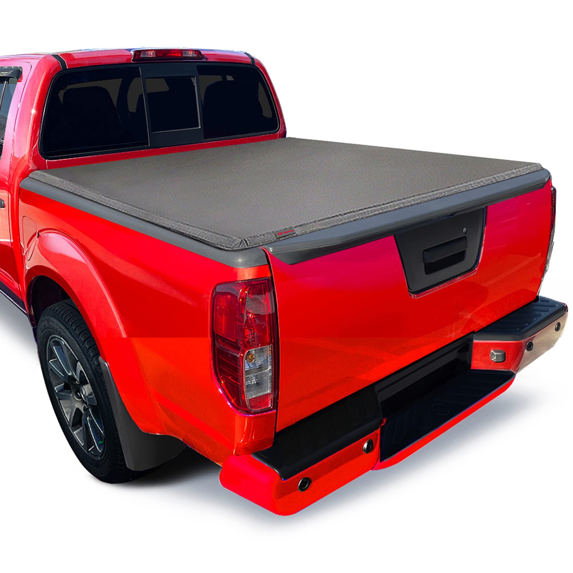 Maxmate Soft Tri-Fold Truck Bed Tonneau Cover Compatible With 2005-2021 Nissan Frontier; 2009-2012 Suzuki Equator | 5' (59'') Be
